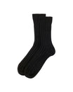 Mens Cashmere Socks Black
