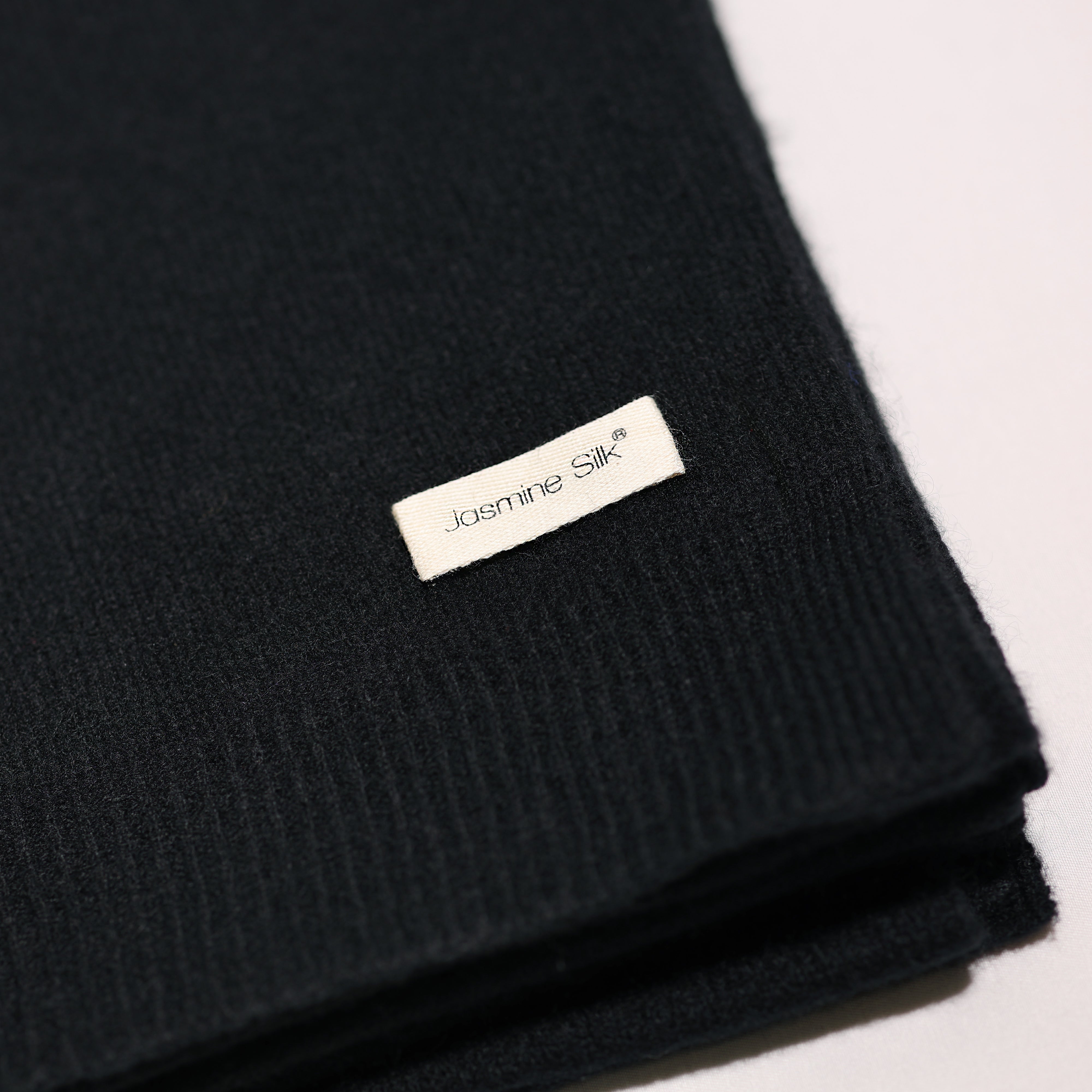 Cashmere Wrap Shawl Black