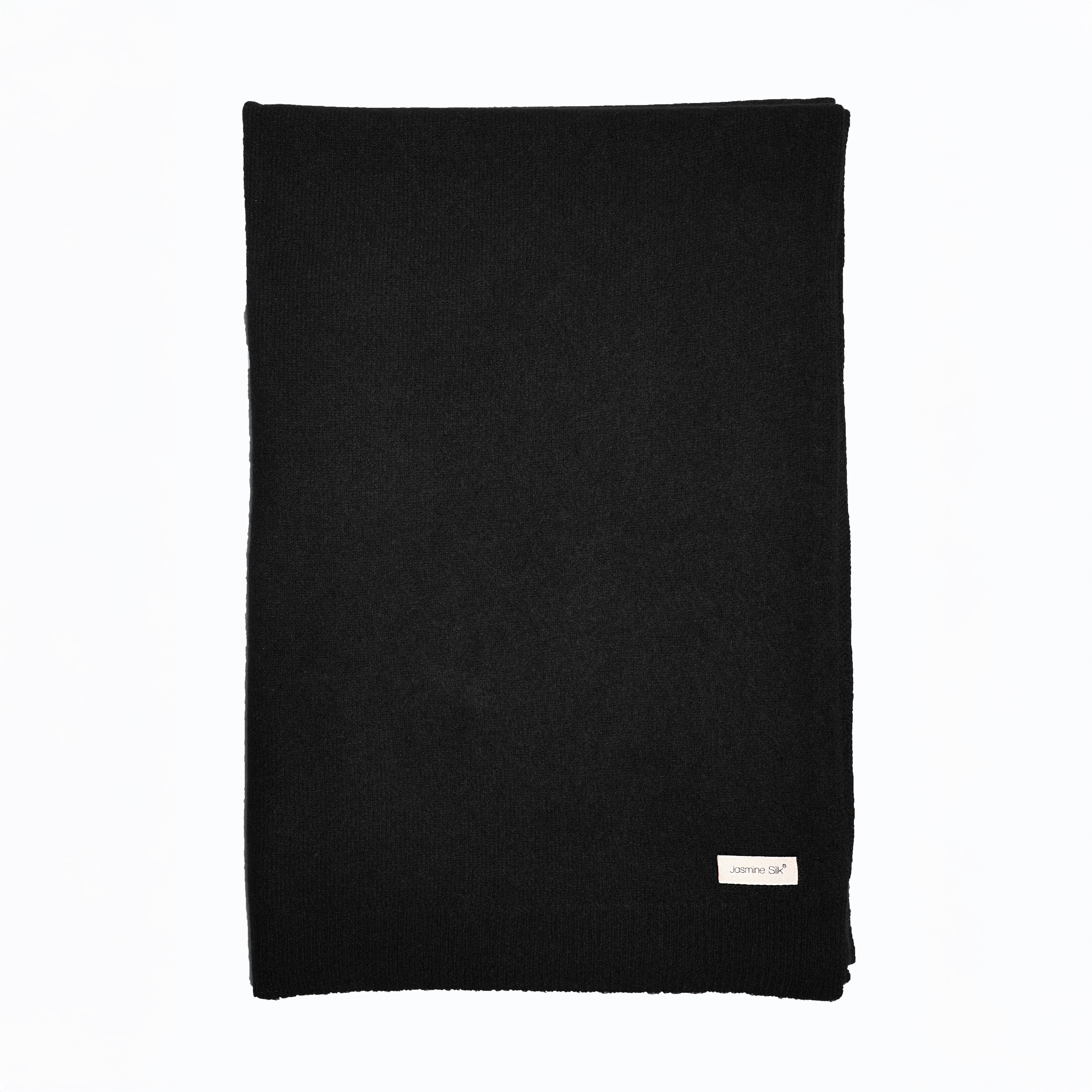 Cashmere Wrap Shawl Black