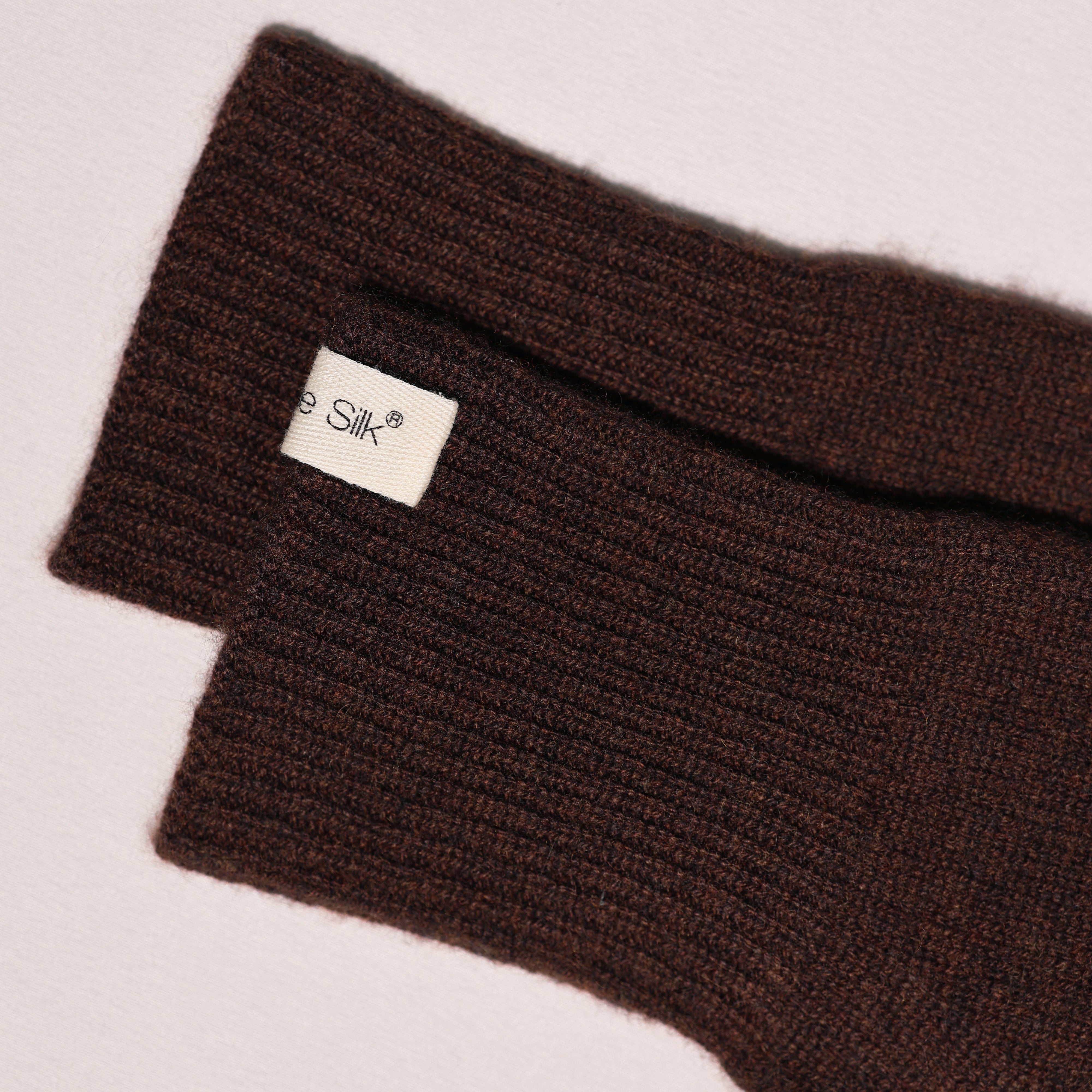 Fingerless Cashmere Gloves Americano