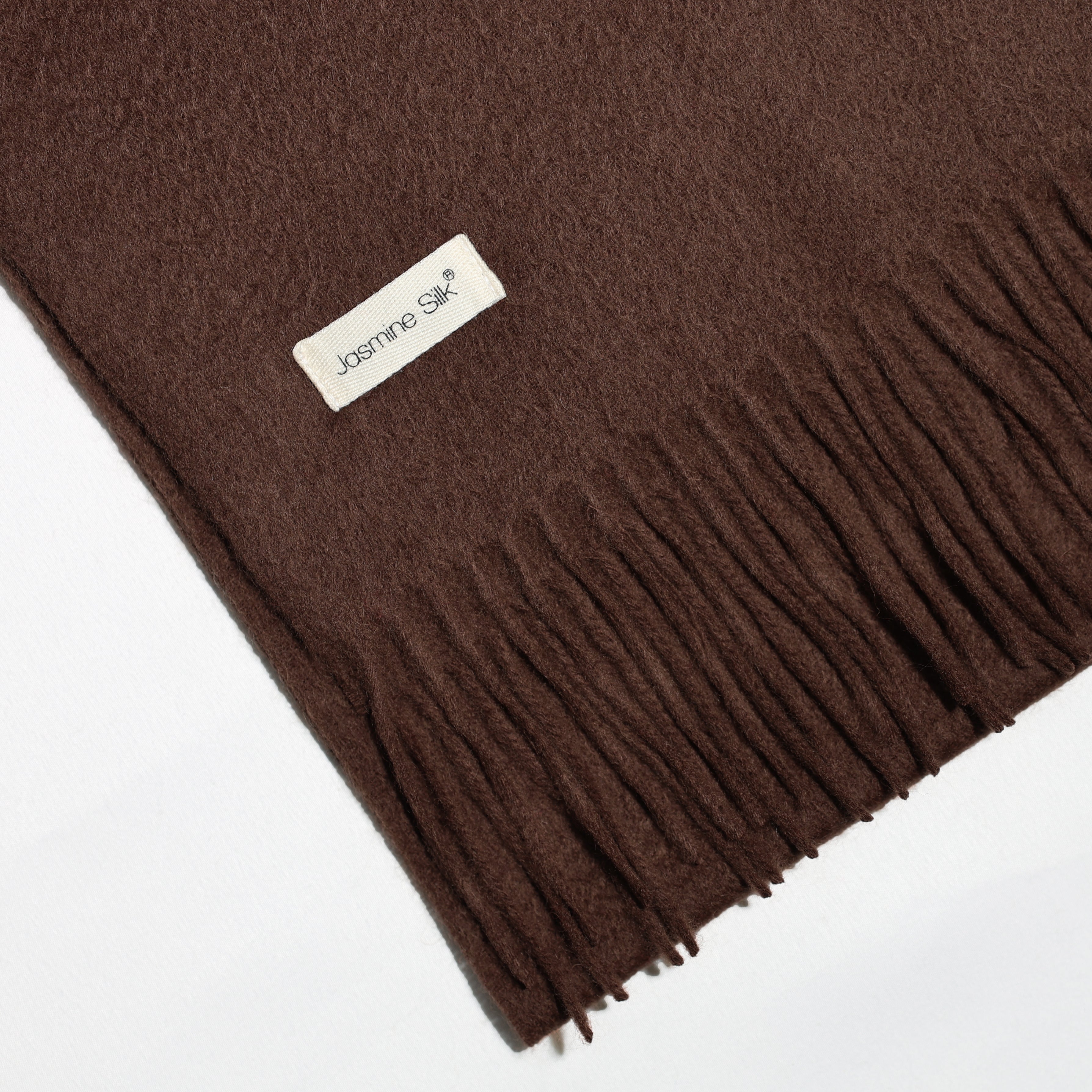 Cashmere Tassel Scarf Americano