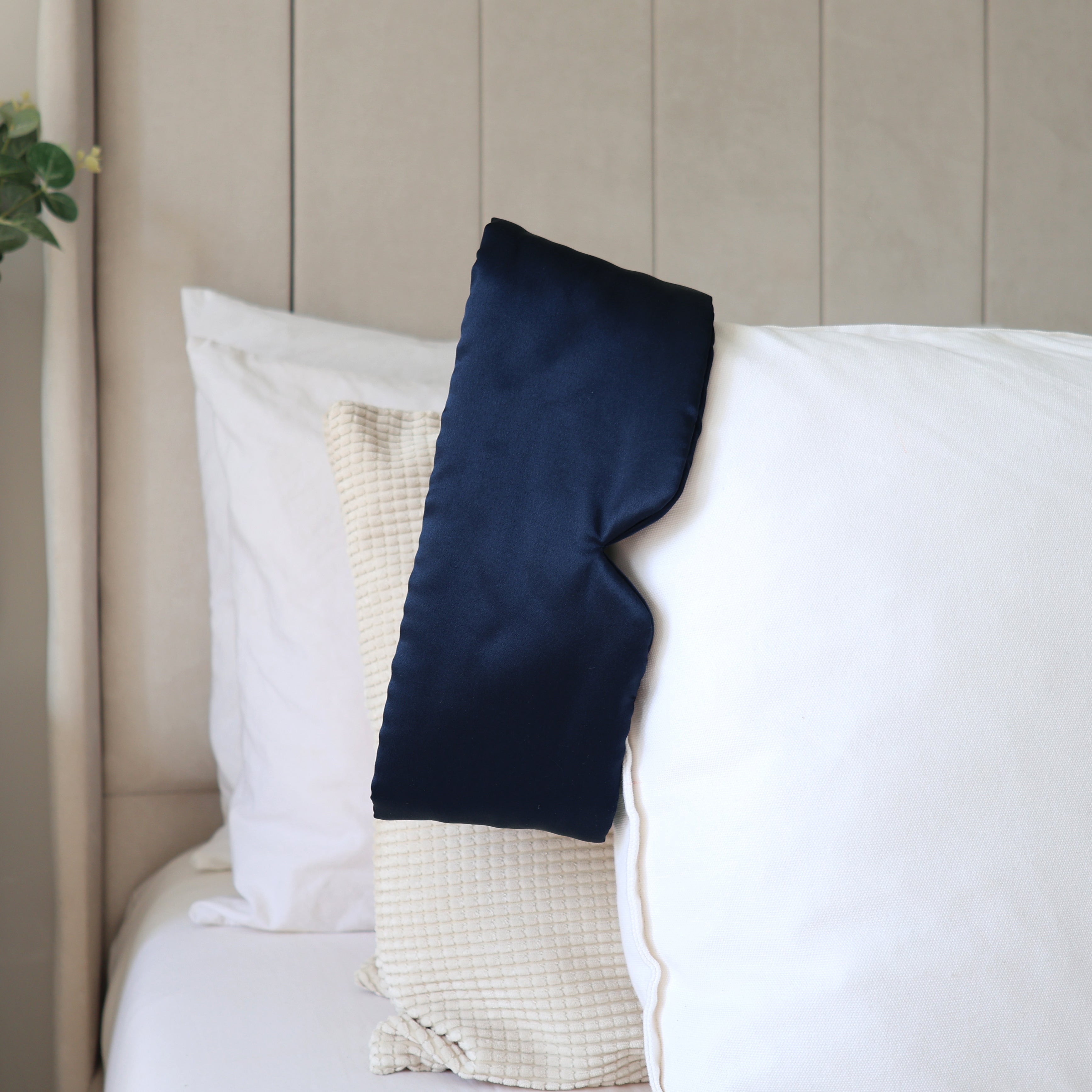 Midnight Blue Deep Sleep Silk Eye Mask