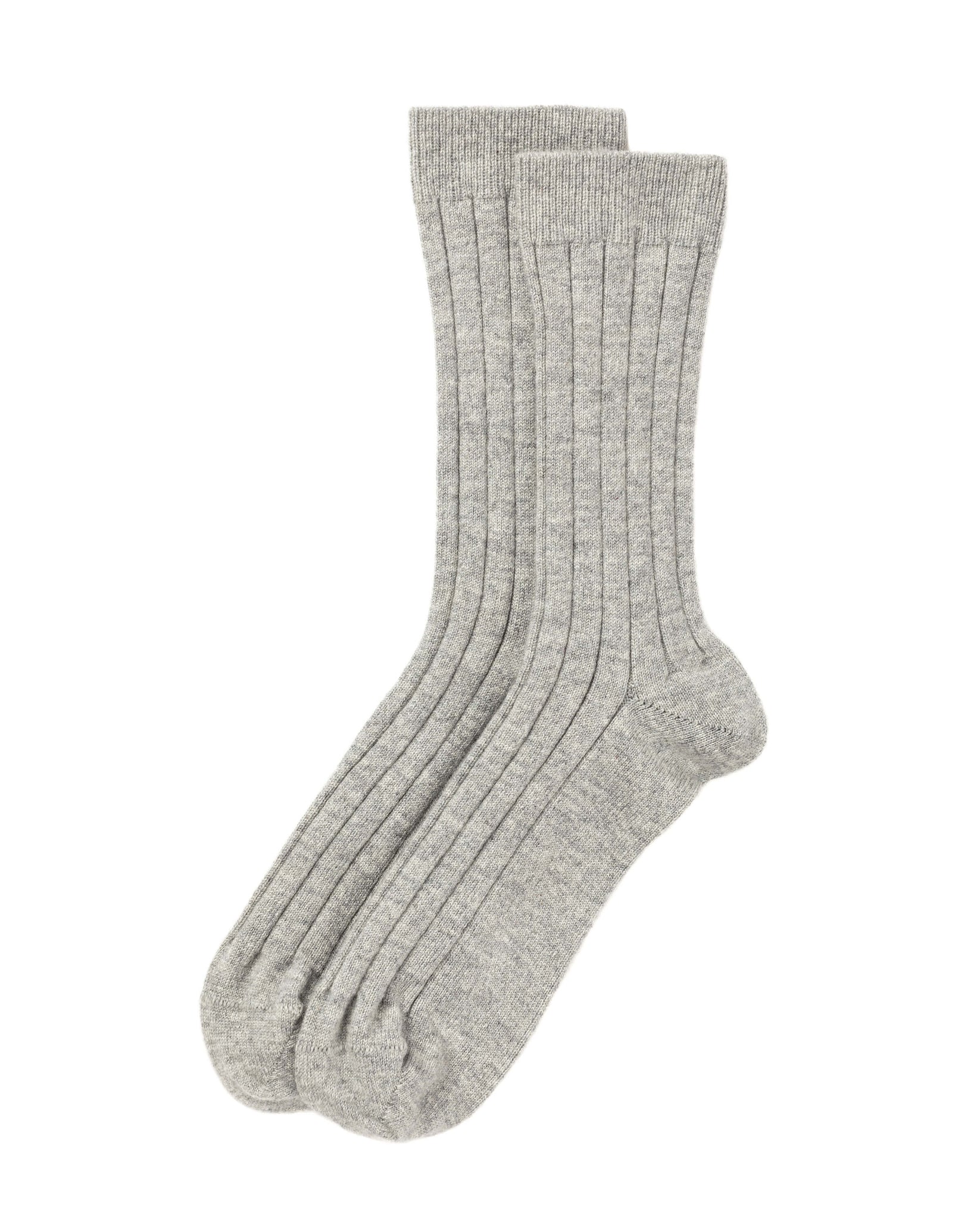 Mens Cashmere Socks Light Grey