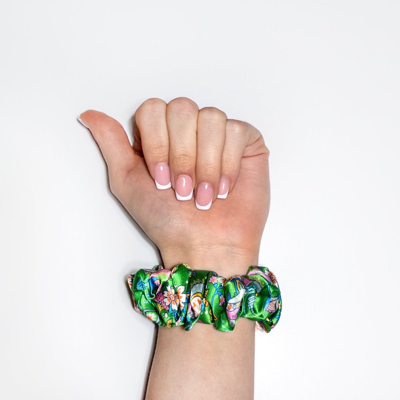 Liberty Fabric Silk Scrunchie Mabelle Hall