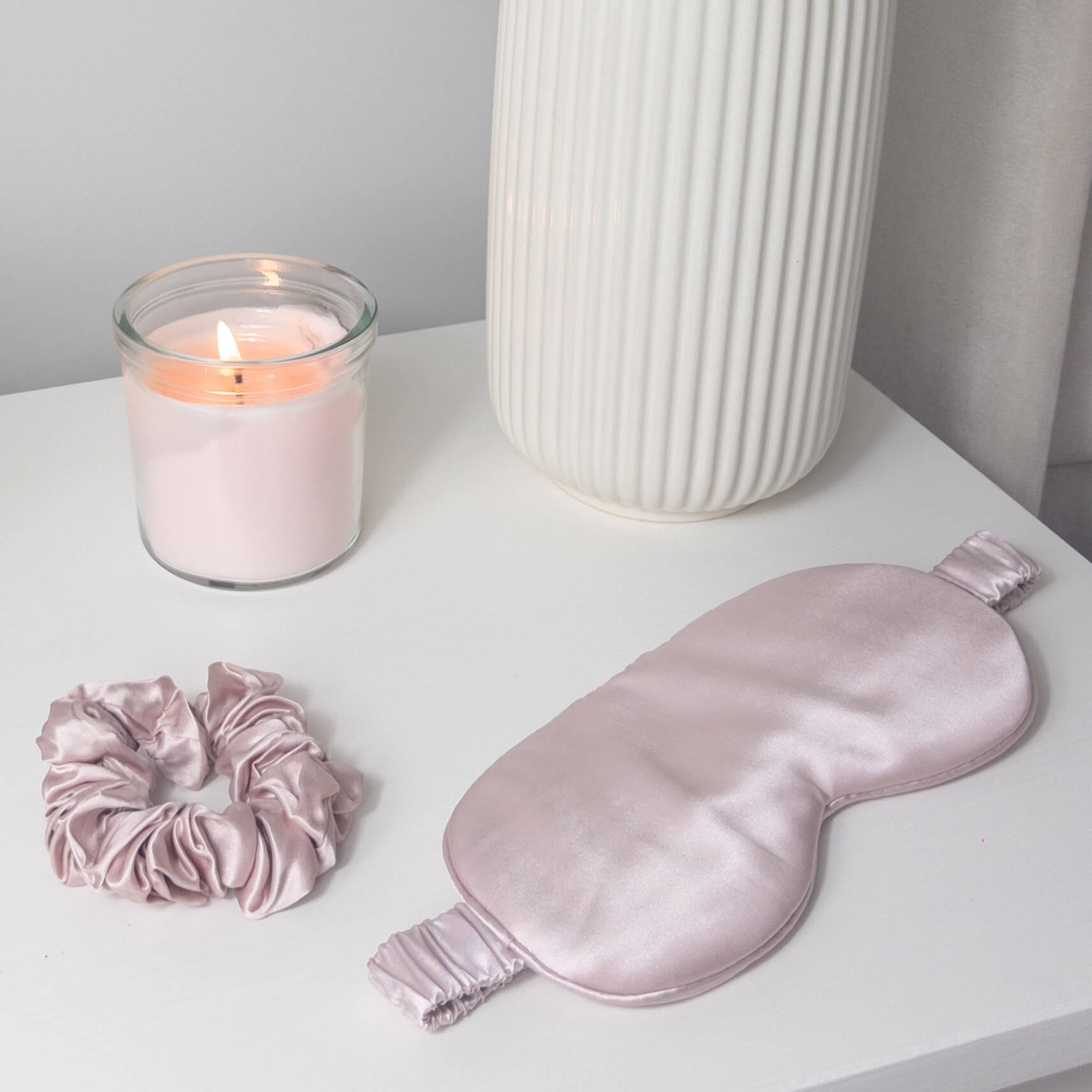 Silk Sleep Eye Mask With Silk Strap
