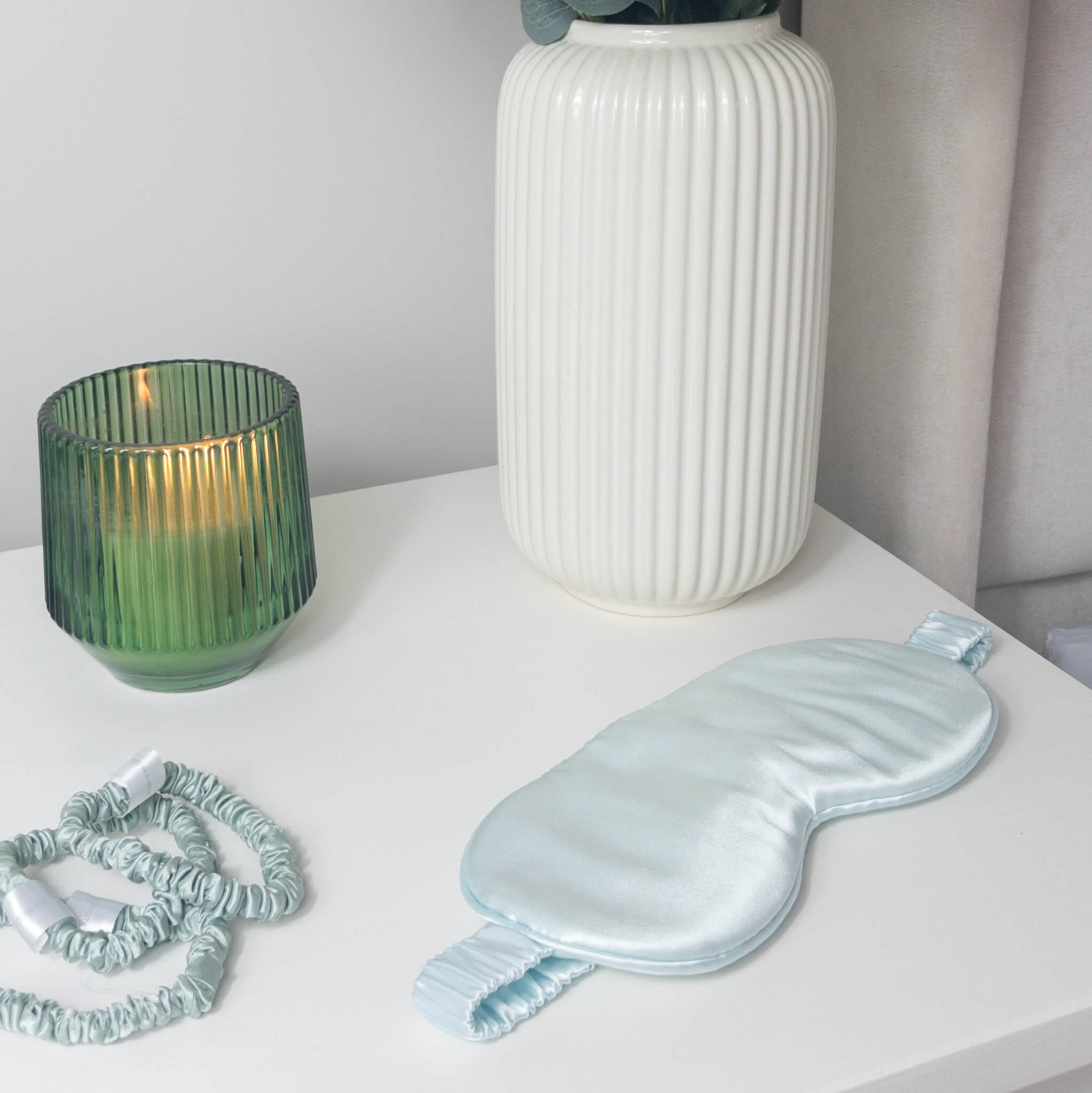 Silk Sleep Eye Mask With Silk Strap