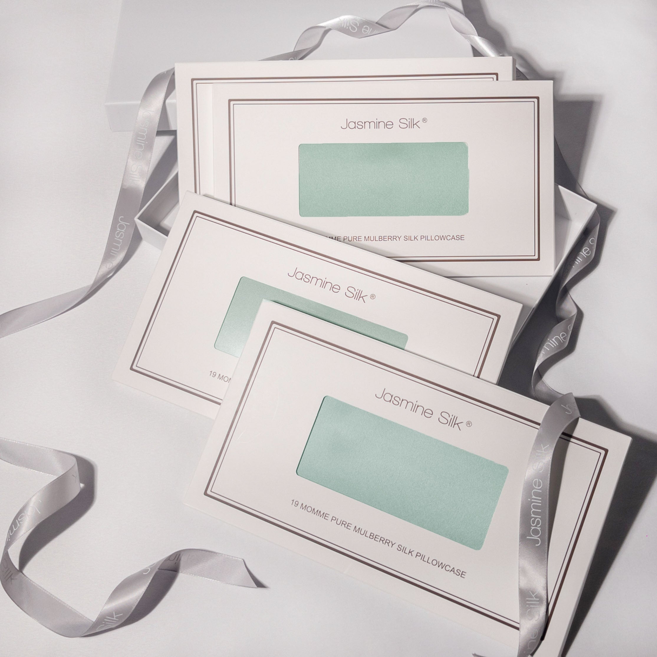 Housewife & Oxford Pillowcase Gift Box Duck Egg