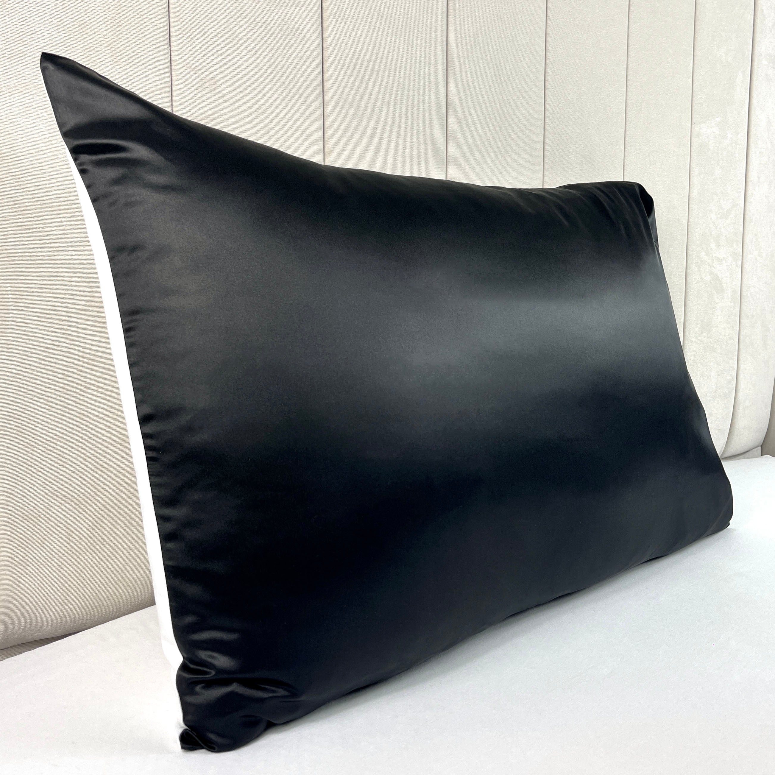 Silk Pillowcase with Cotton Underside