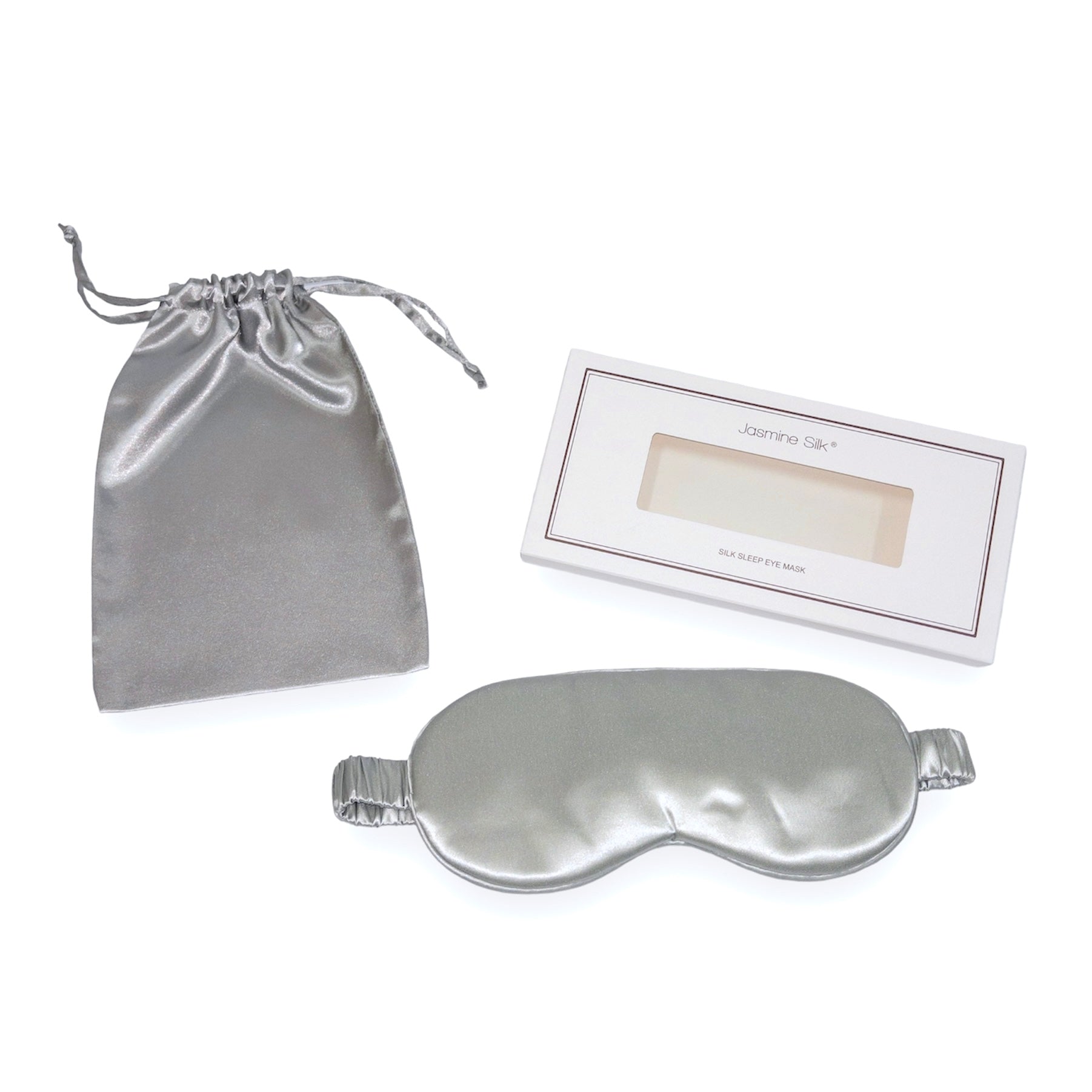 Silk Sleep Eye Mask With Silk Strap