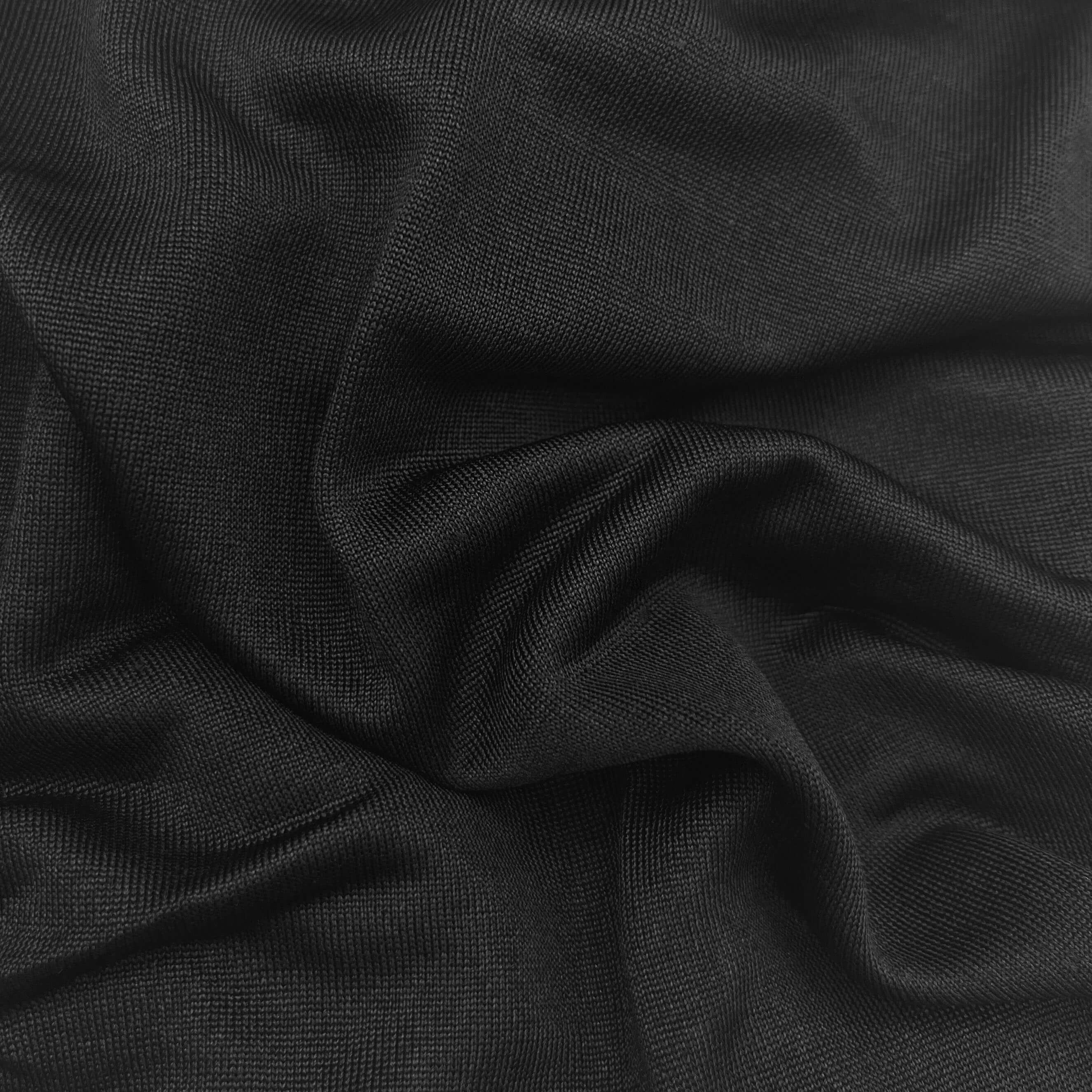 Ladies Black Silk Thermal Camisole Vest