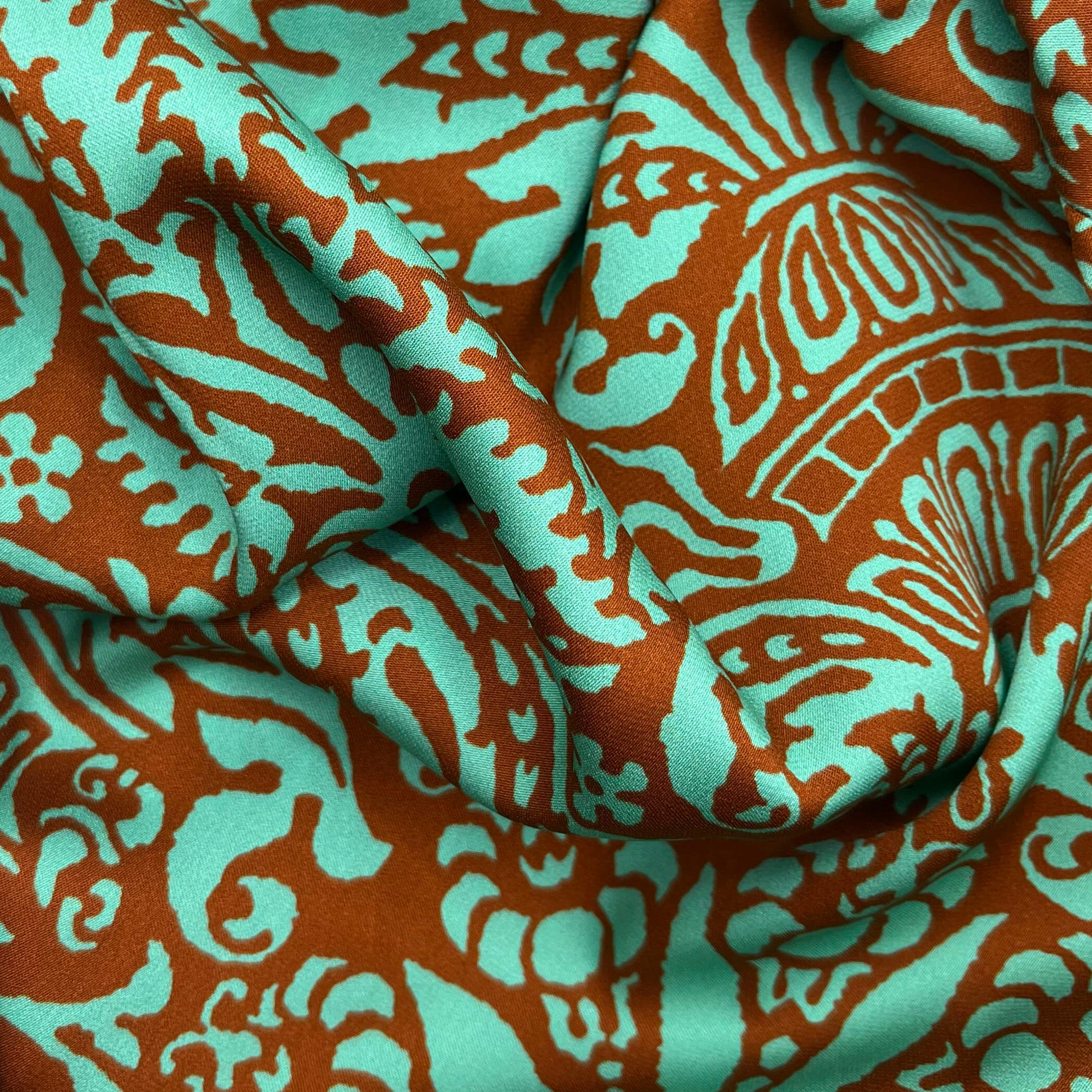 Womens Silk Blouse Hazel Coral