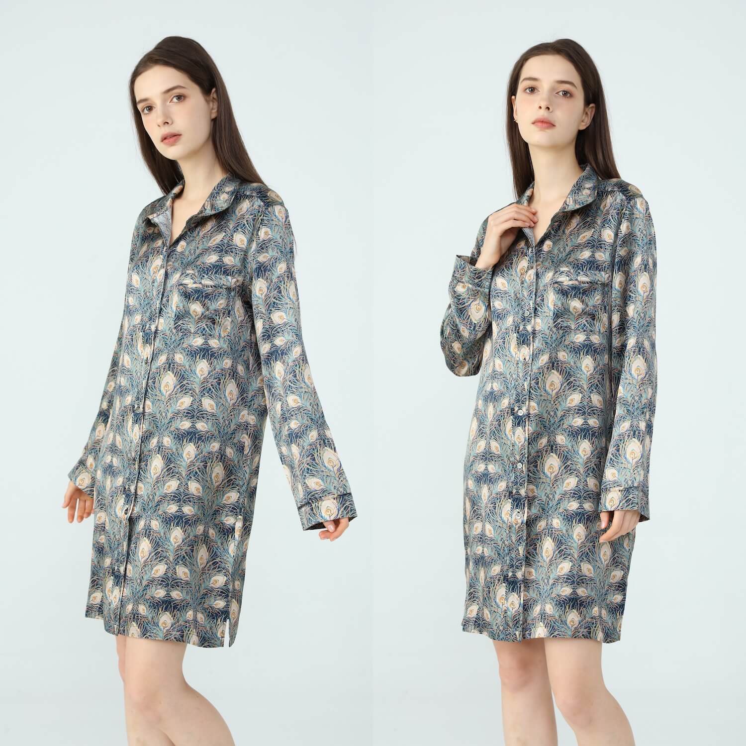 Women’s Liberty Juno Feather Silk Nightshirt
