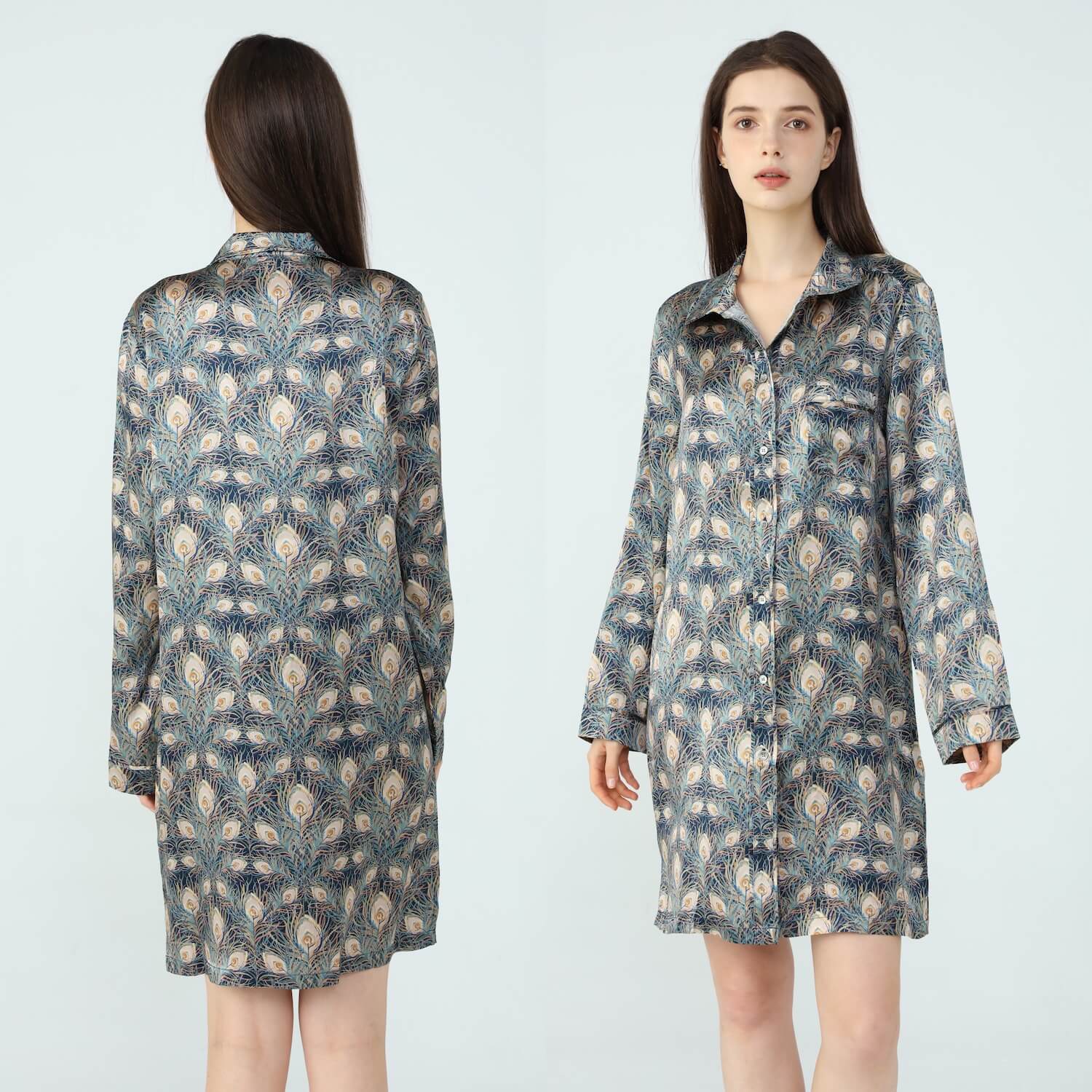 Women’s Liberty Juno Feather Silk Nightshirt