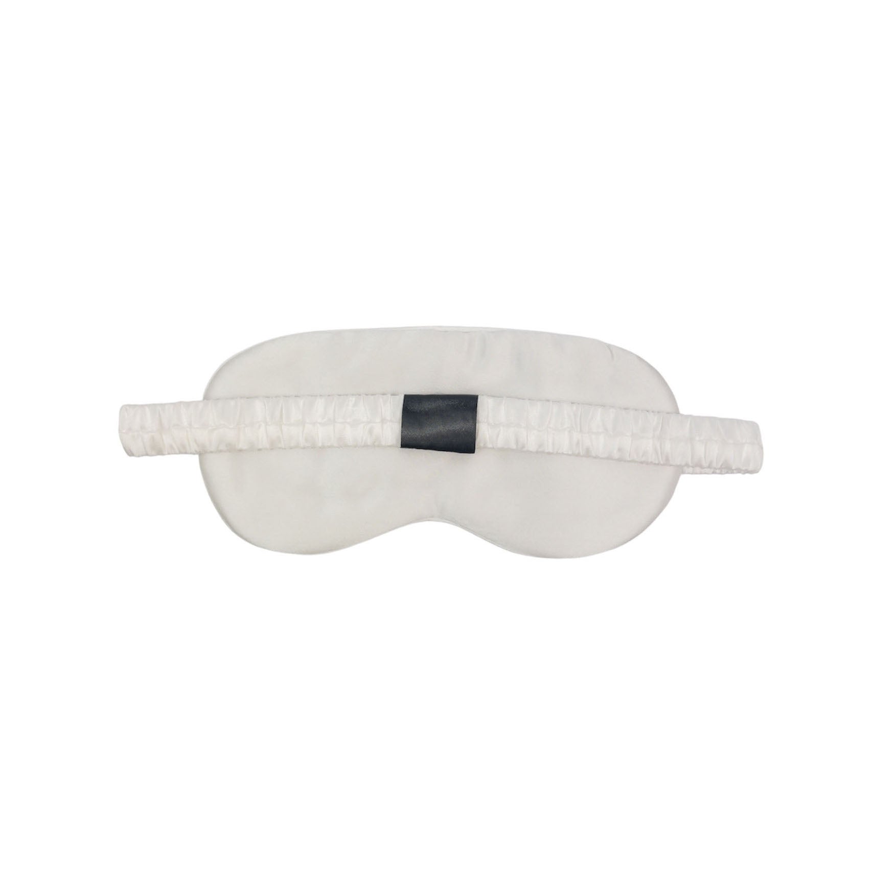 Silk Sleep Eye Mask With Silk Strap Ivory