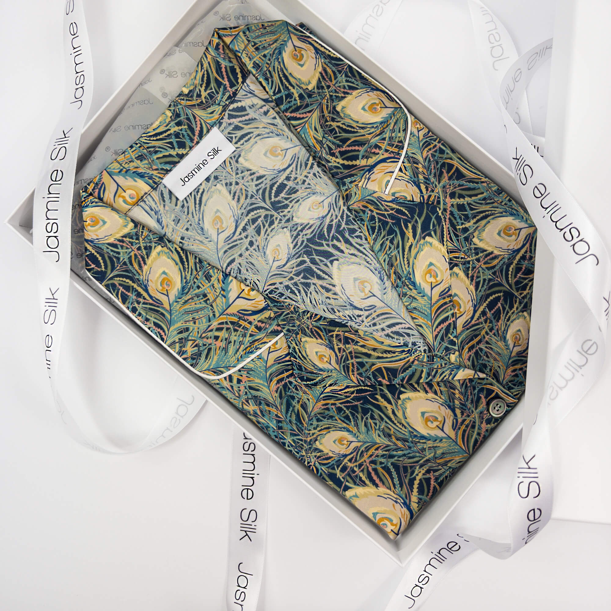 Women’s Liberty Juno Feather Silk Pyjamas