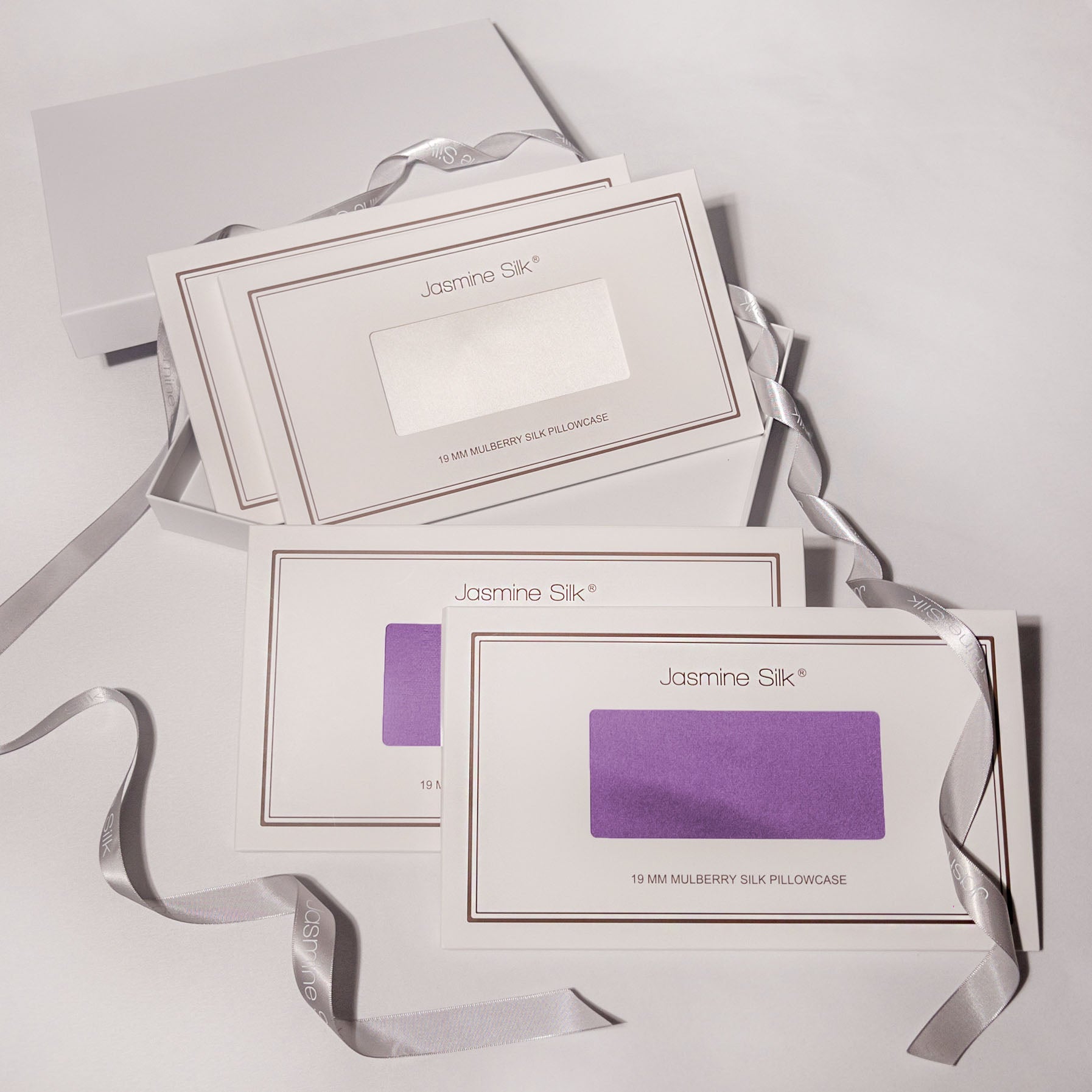 Cotton Underside Pillowcase Gift Box Lavender