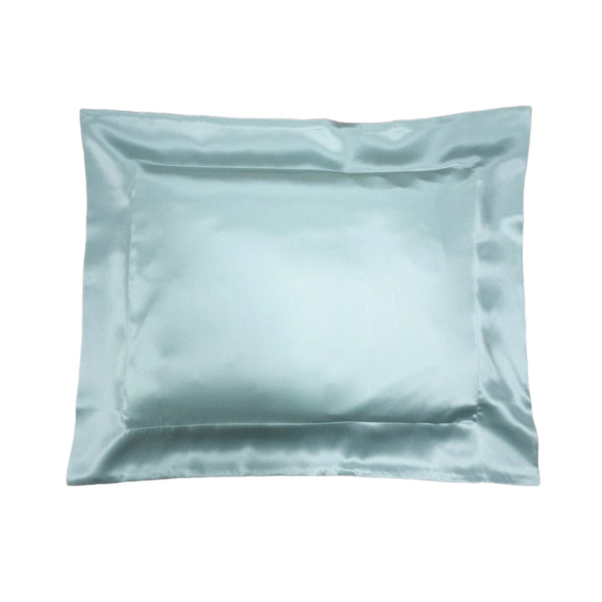 Duck Egg Oxford Boudoir Silk Pillowcase