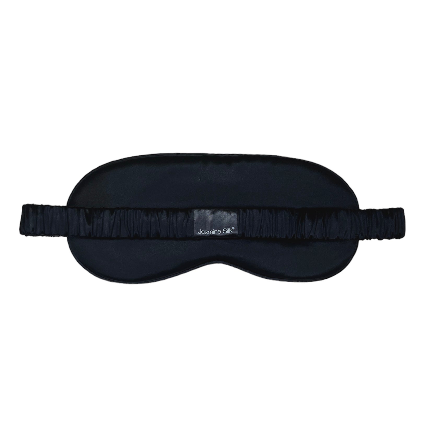 Silk Sleep Eye Mask With Silk Strap Black