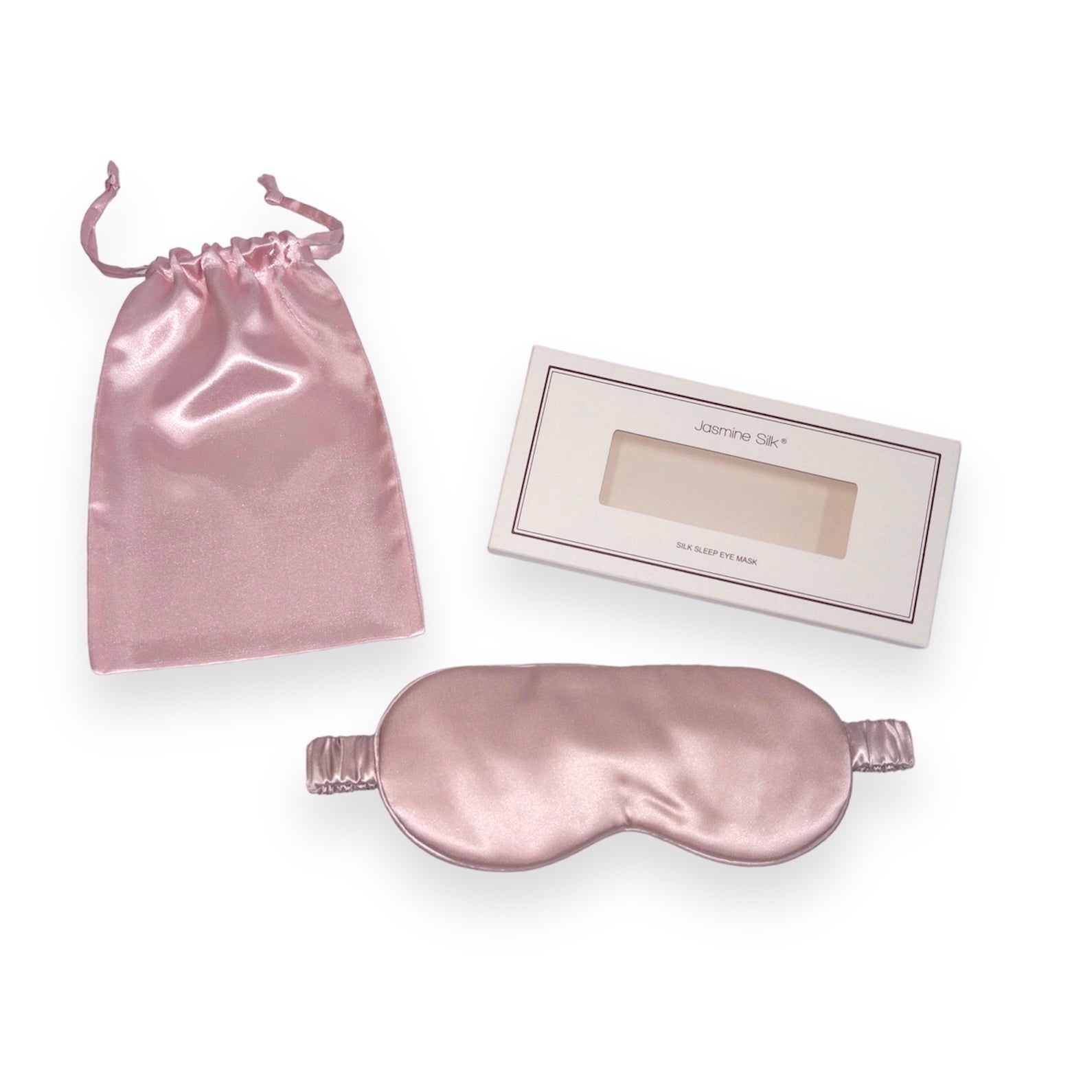Silk Sleep Eye Mask With Silk Strap