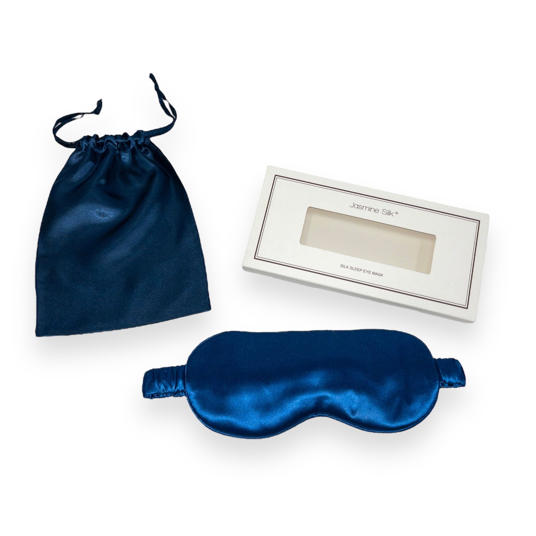 Silk Sleep Eye Mask With Silk Strap