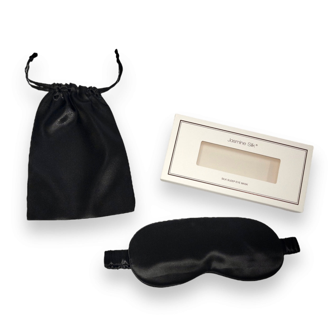 Silk Sleep Eye Mask With Silk Strap