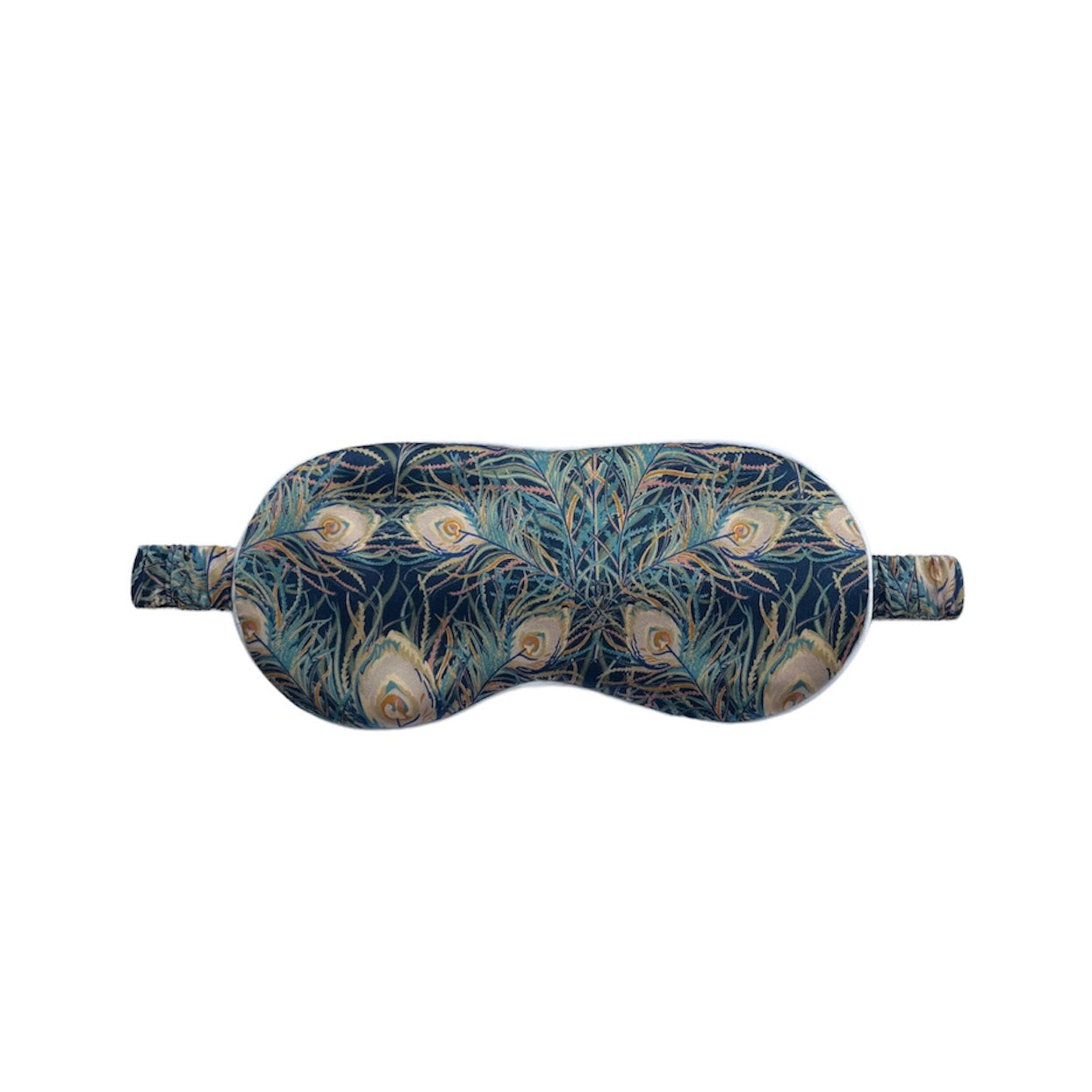 Liberty Fabric Silk Eye Mask Juno Feather