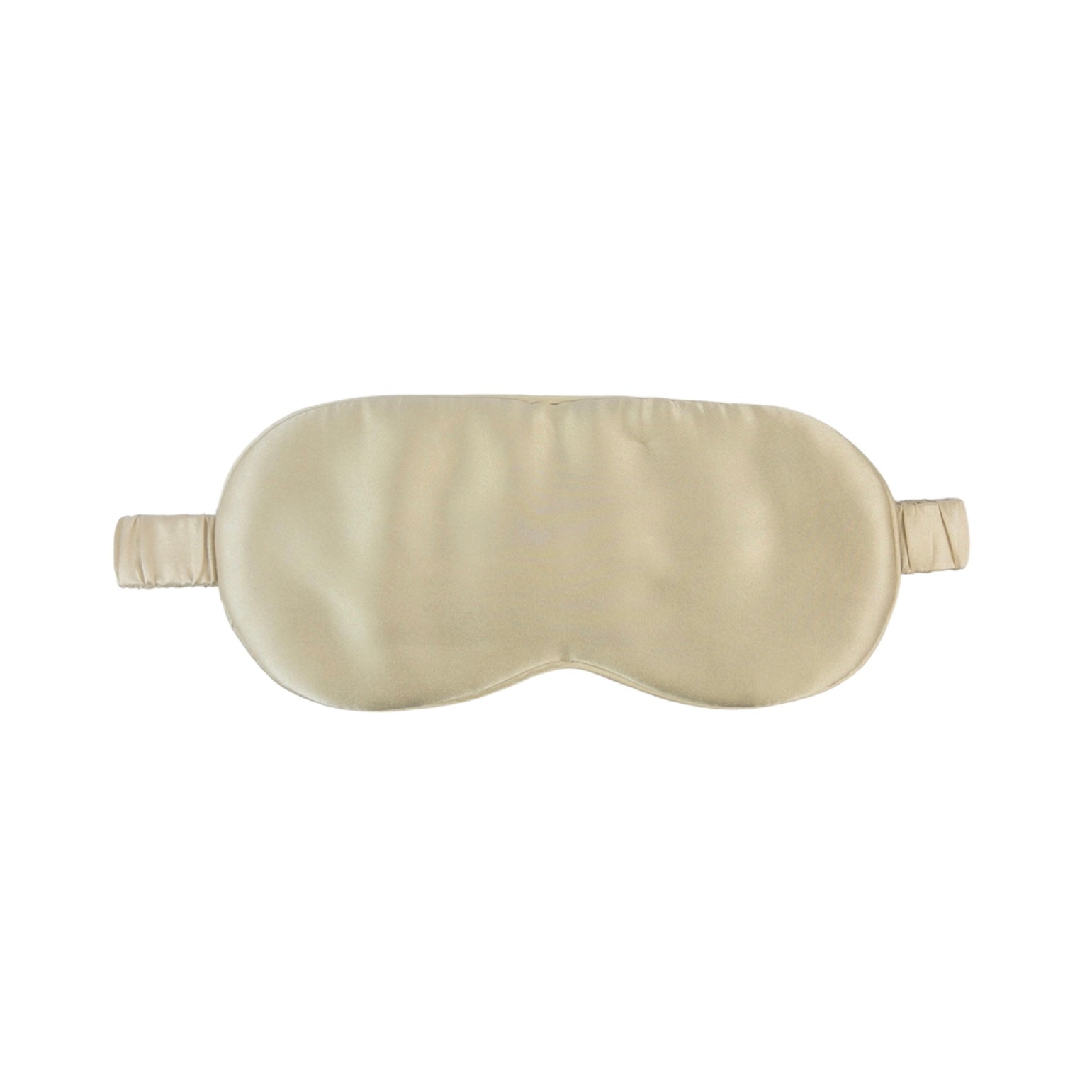 Silk Sleep Eye Mask With Silk Strap Taupe