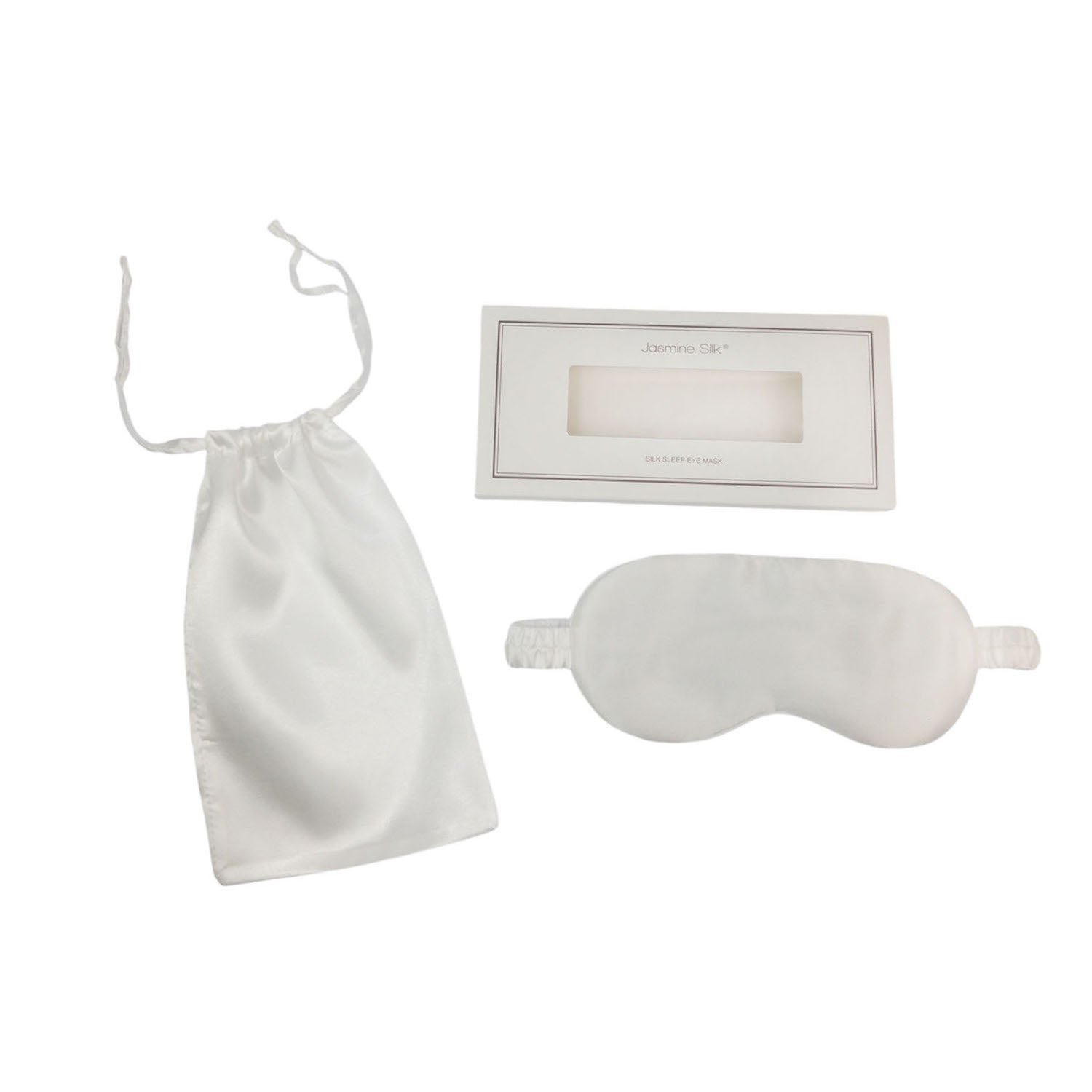 Silk Sleep Eye Mask With Silk Strap