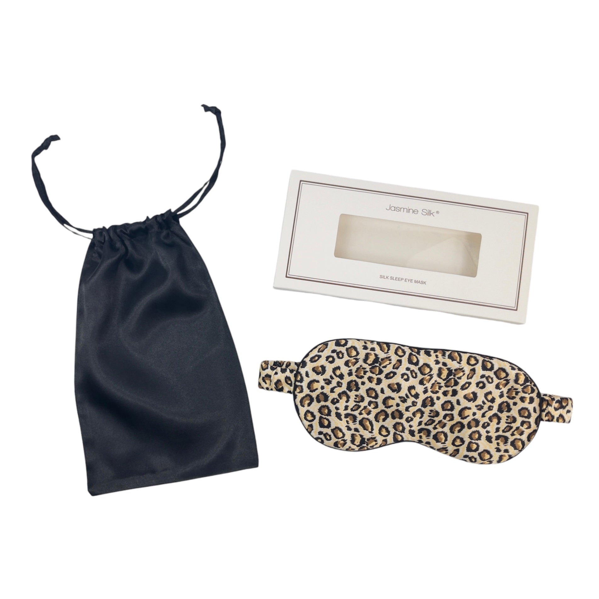 Silk Sleep Eye Mask With Silk Strap