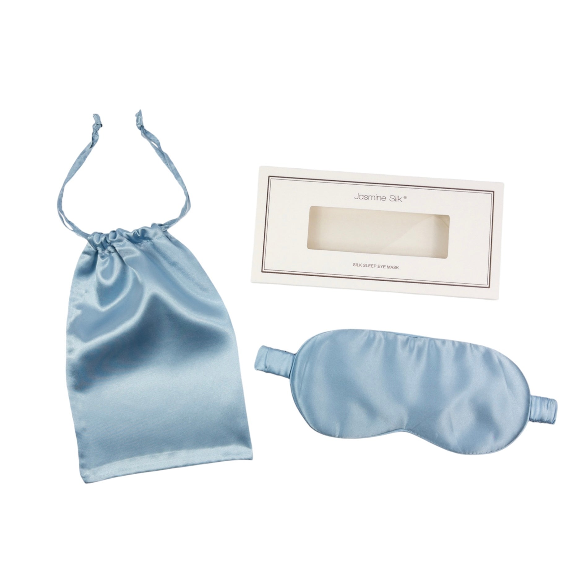 Silk Sleep Eye Mask With Silk Strap