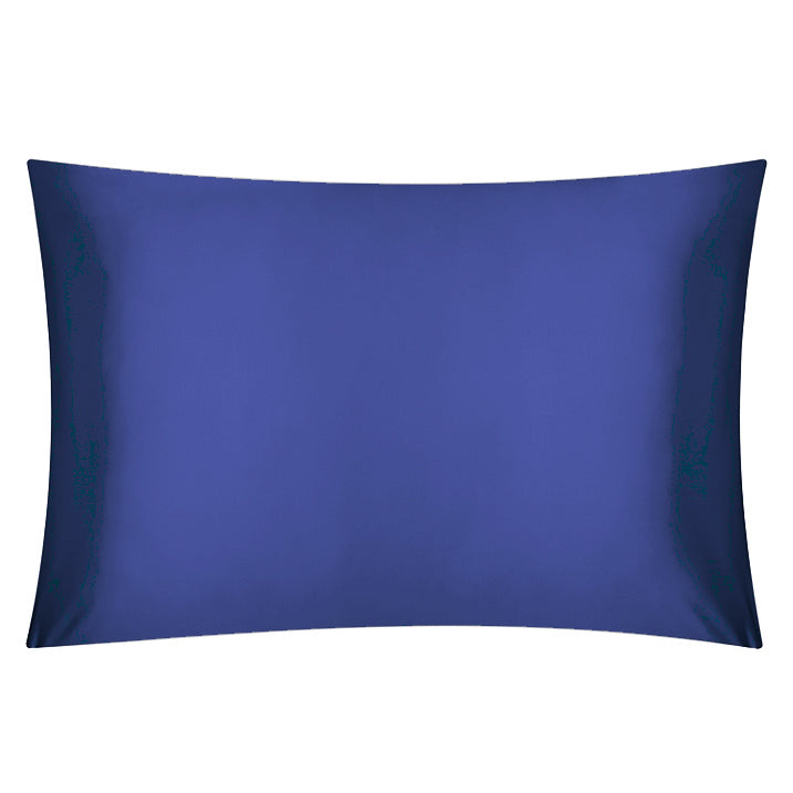 Navy Housewife Silk Pillowcase