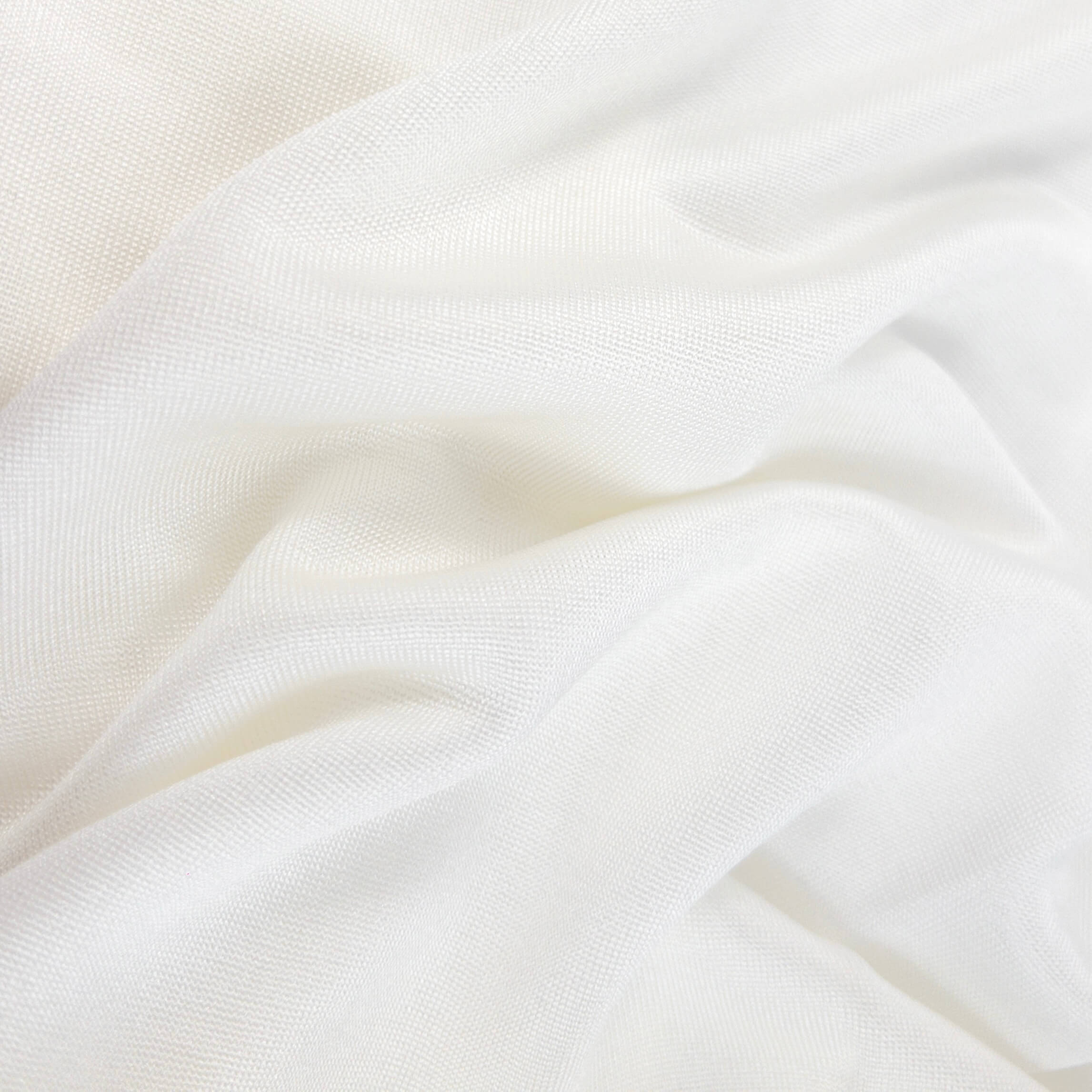 Baby Long Sleeved Ivory Silk Top