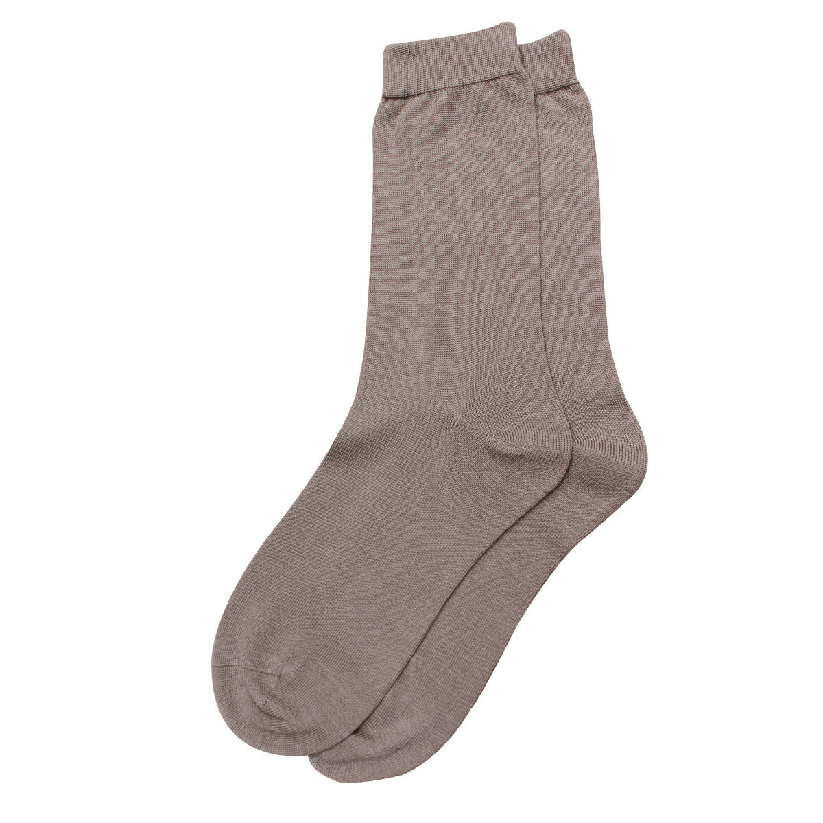 Ladies Silk, Evening & Thermal Socks Taupe