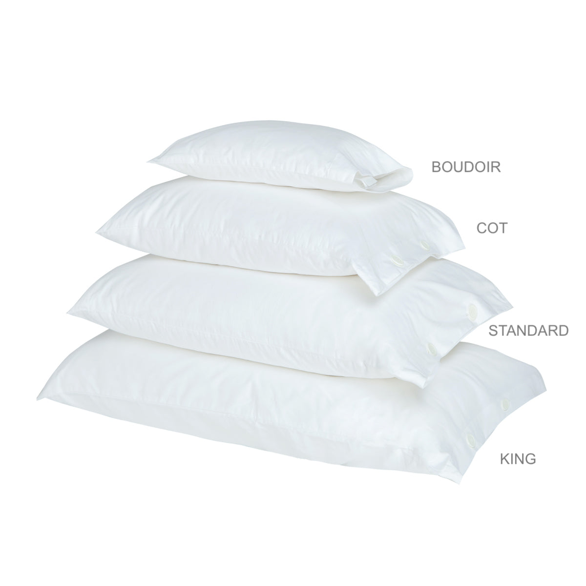 100% Silk-Filled Pillows