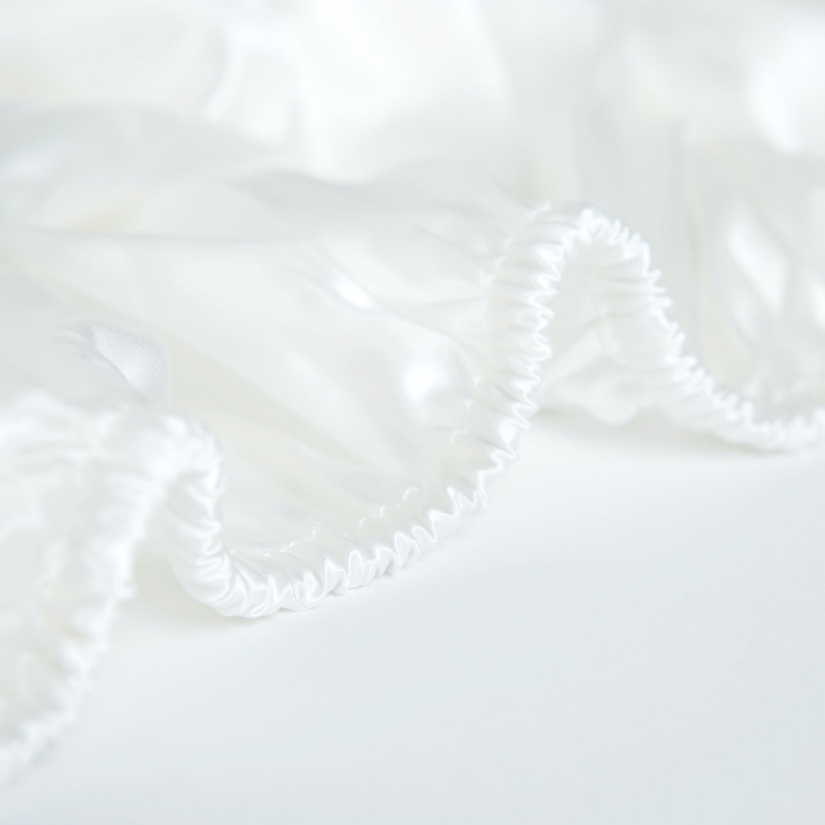 19 Momme Ivory Silk Fitted Sheet