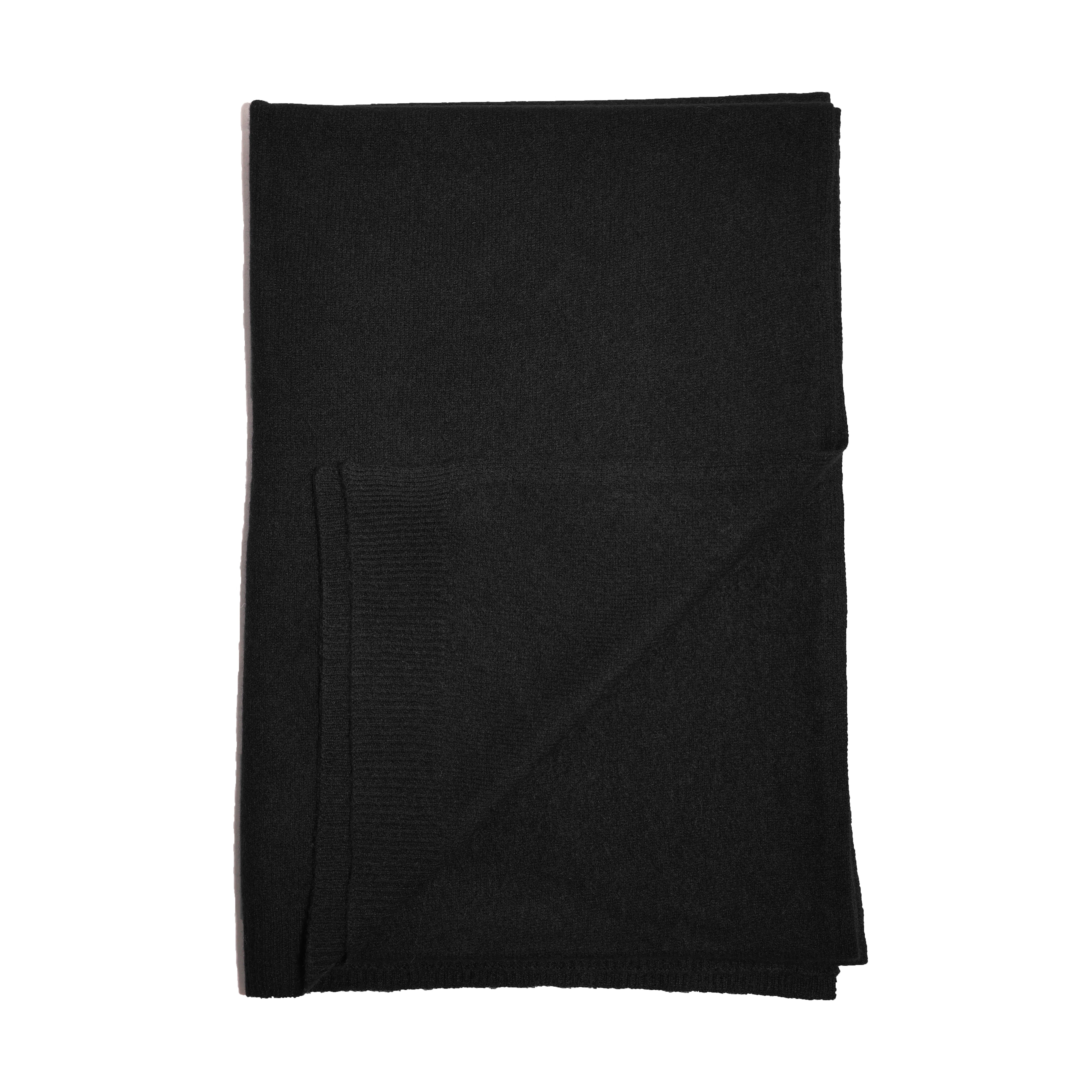 Cashmere Wrap Shawl Black