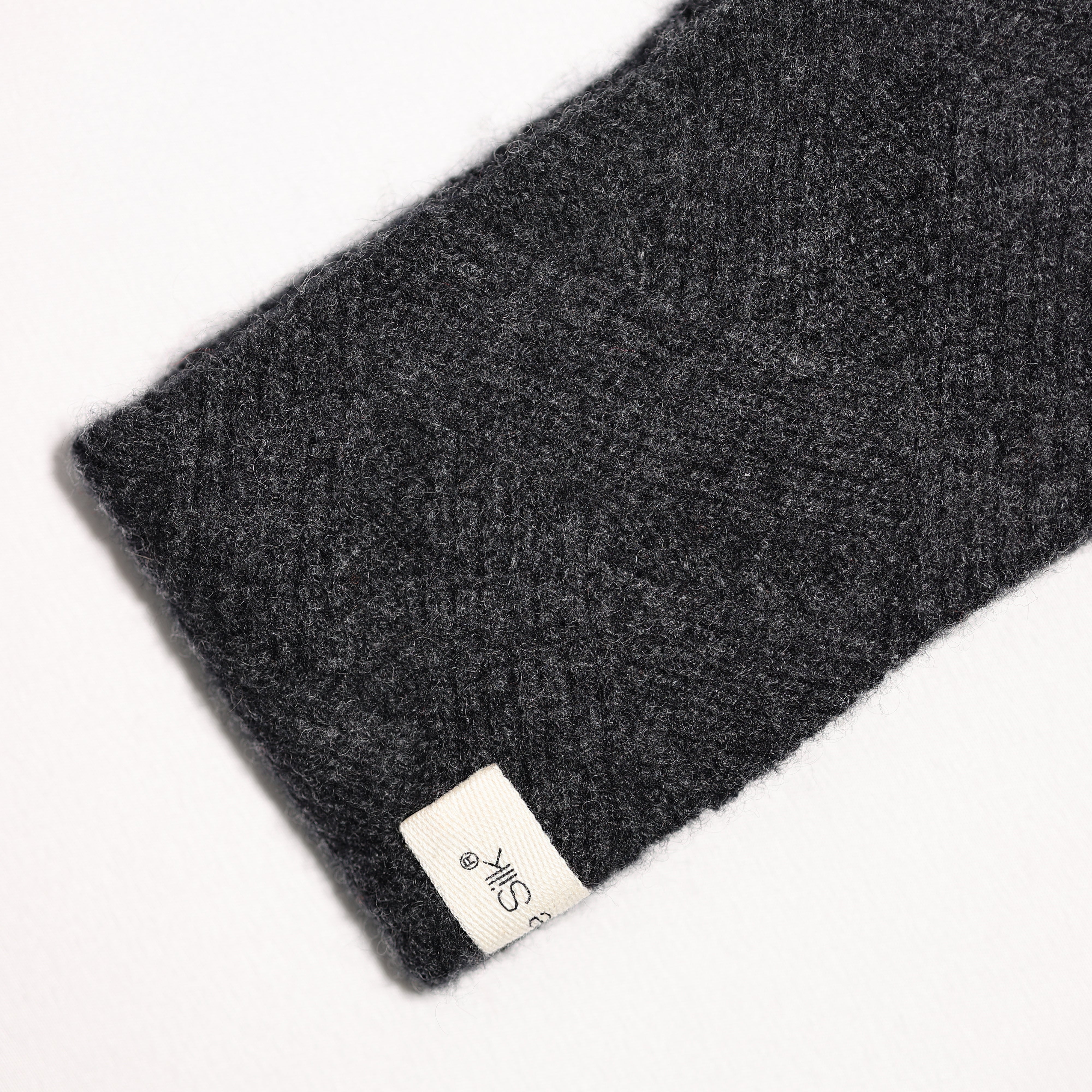 Cashmere Headband Charcoal