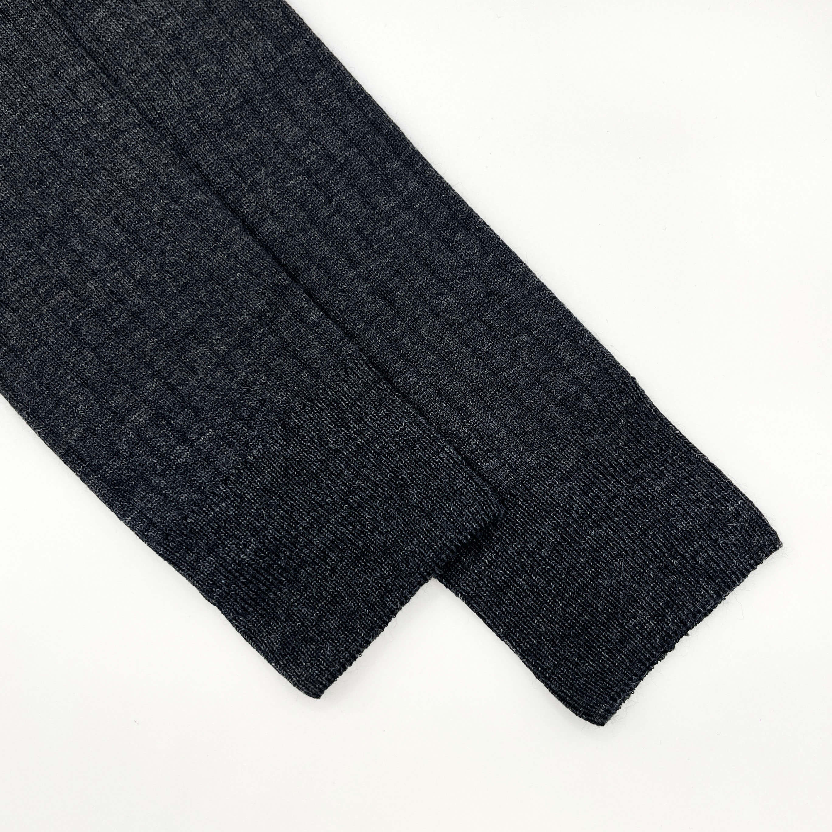 Mens Ribbed Merino Wool Socks
