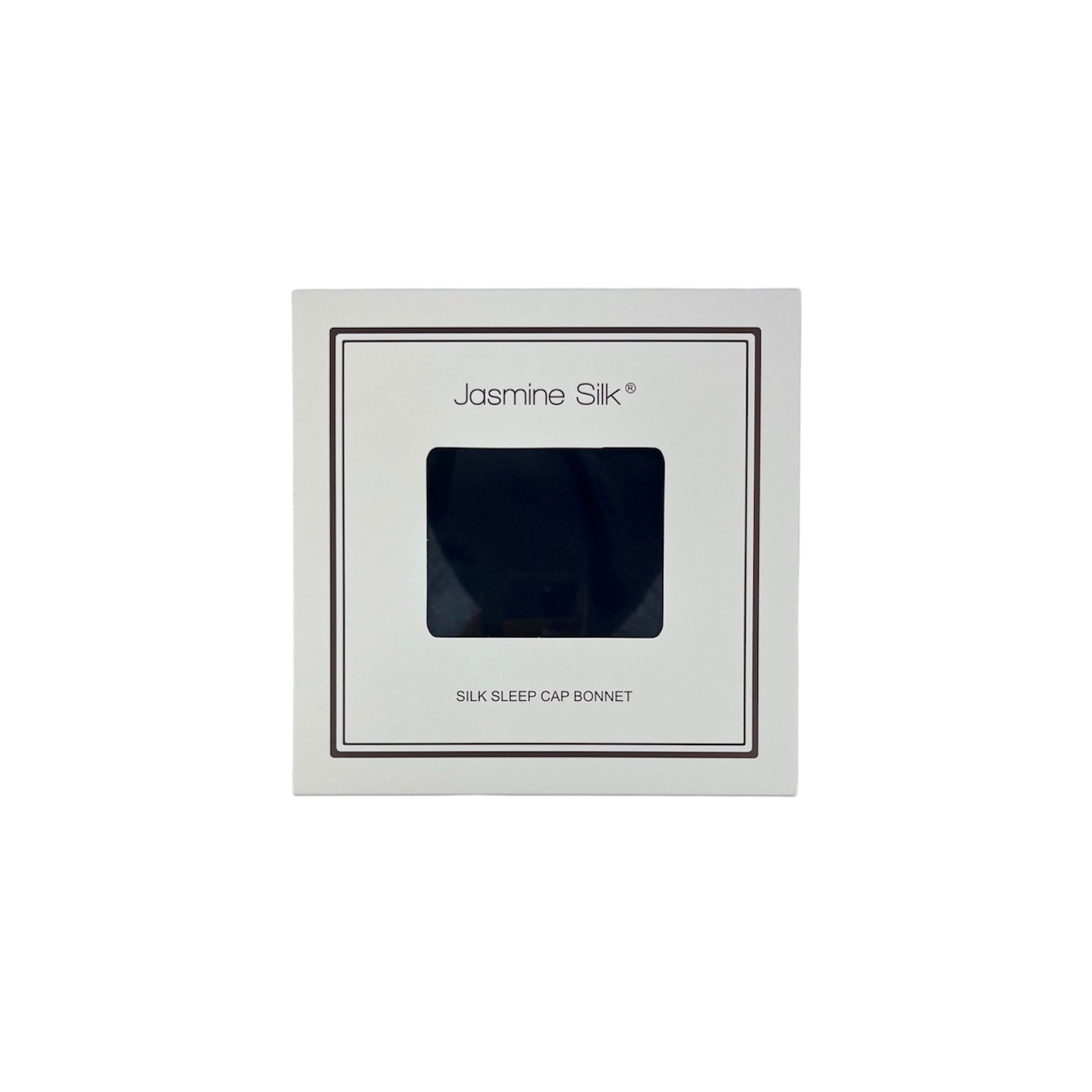 Pure Silk Sleep Cap Bonnet Black
