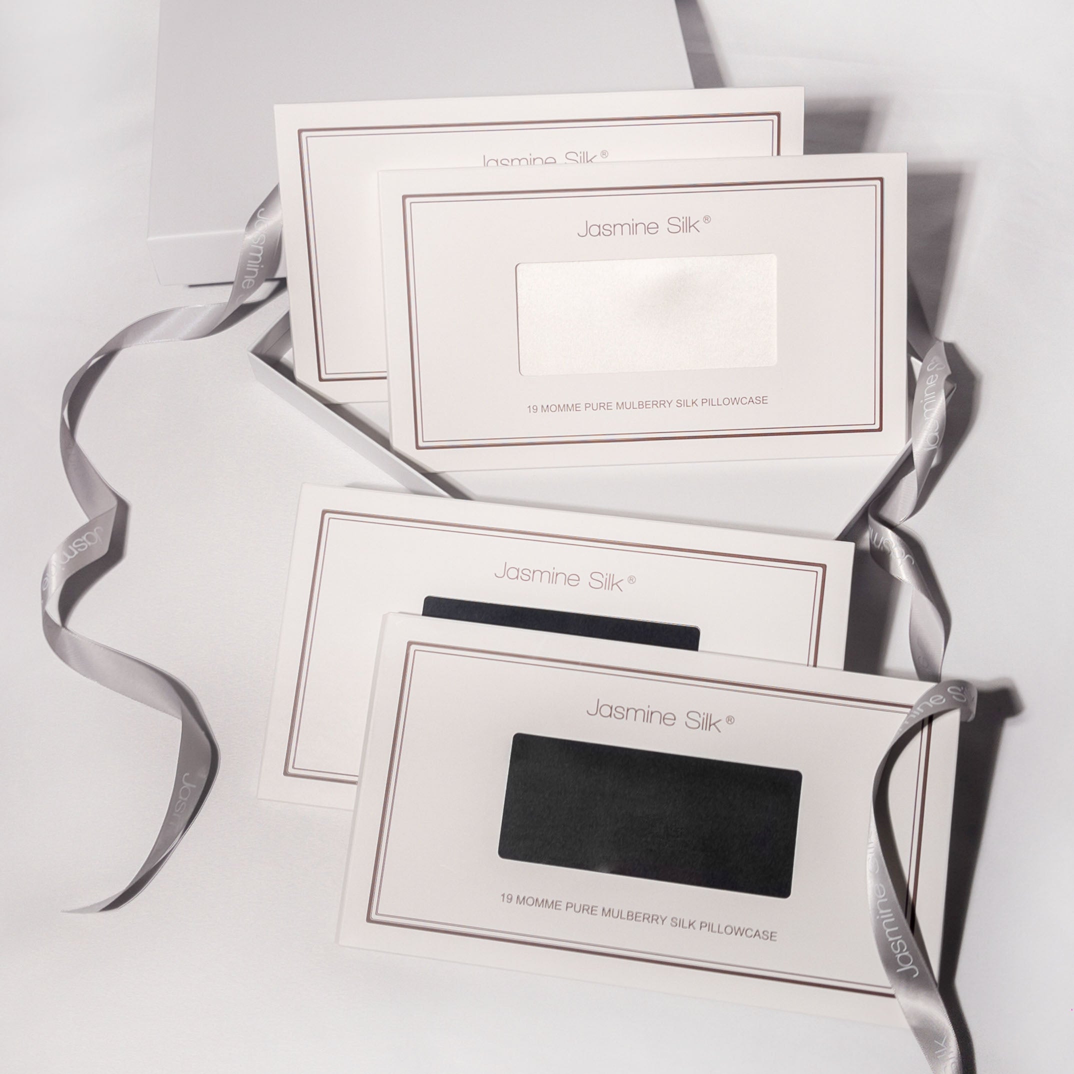 Cotton Underside Pillowcase Gift Box Black