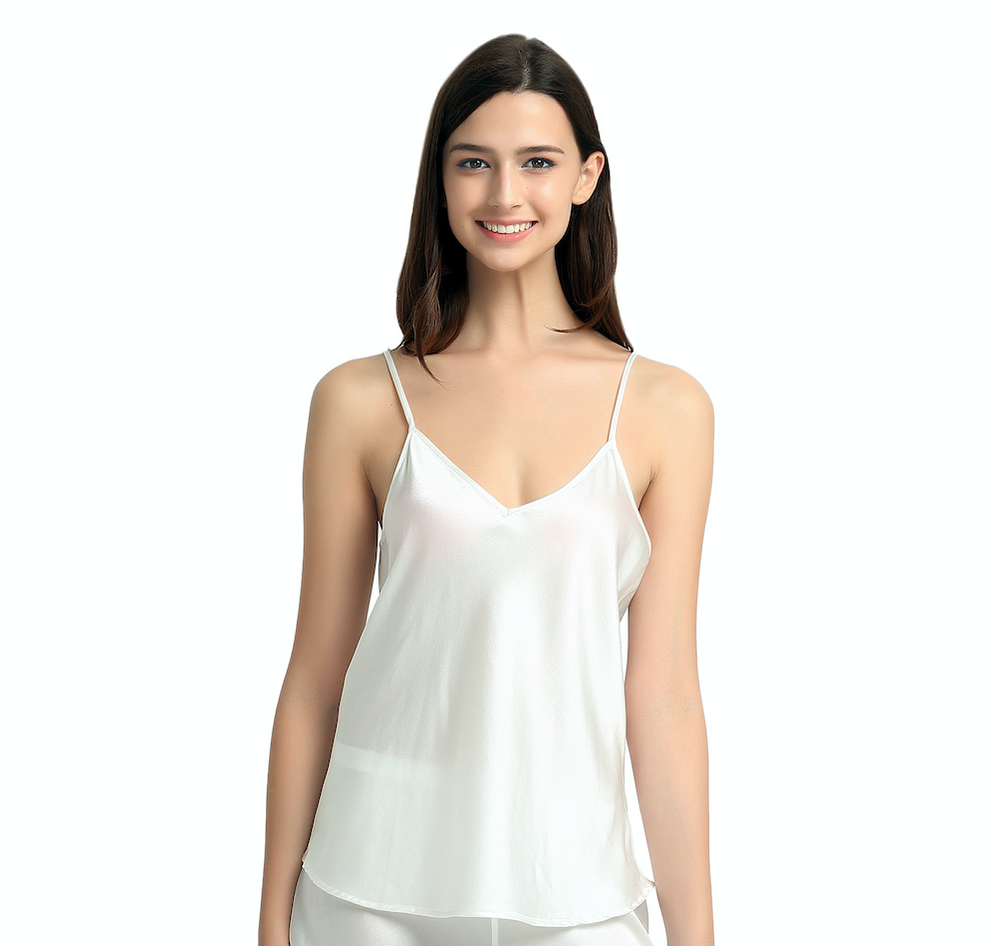 Plus Size Pure Silk Sexy Chemise Slip Nightgown