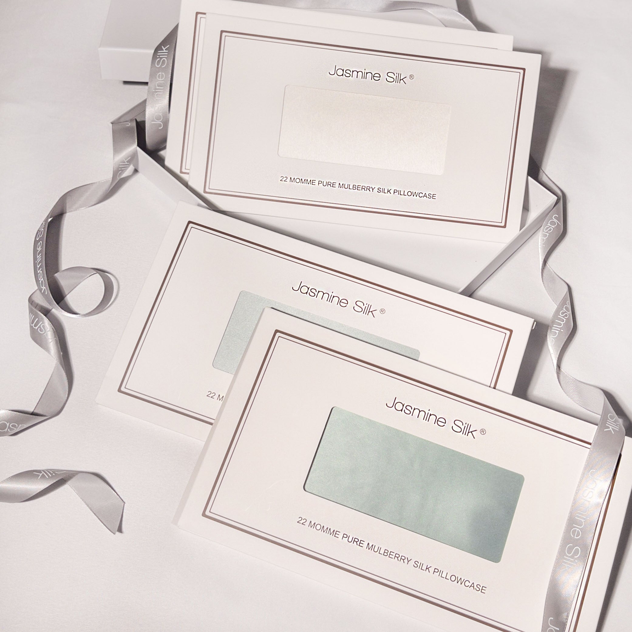 22MM Housewife Pillowcase Gift Box Duck Egg