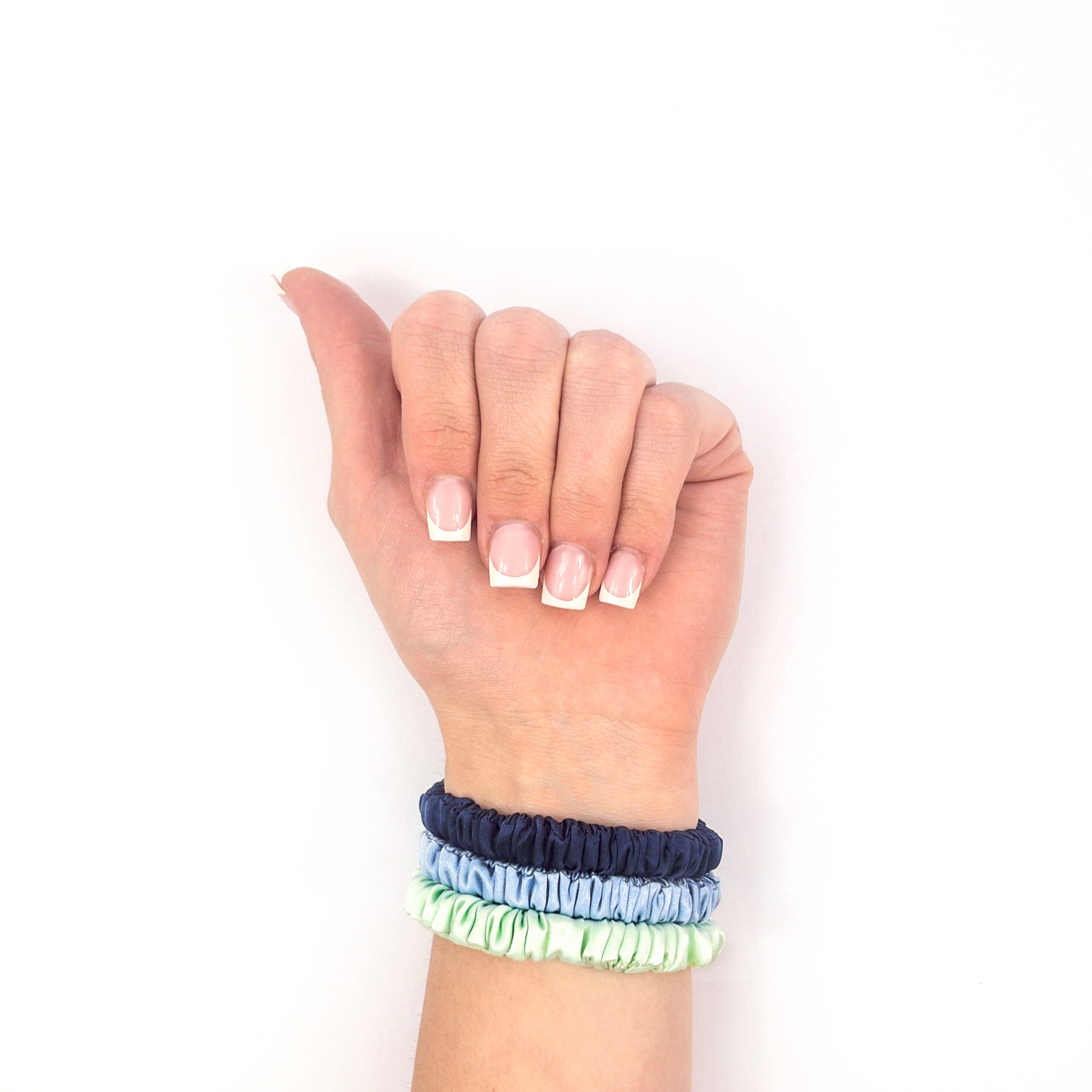 Silk Hair Scrunchie Skinny