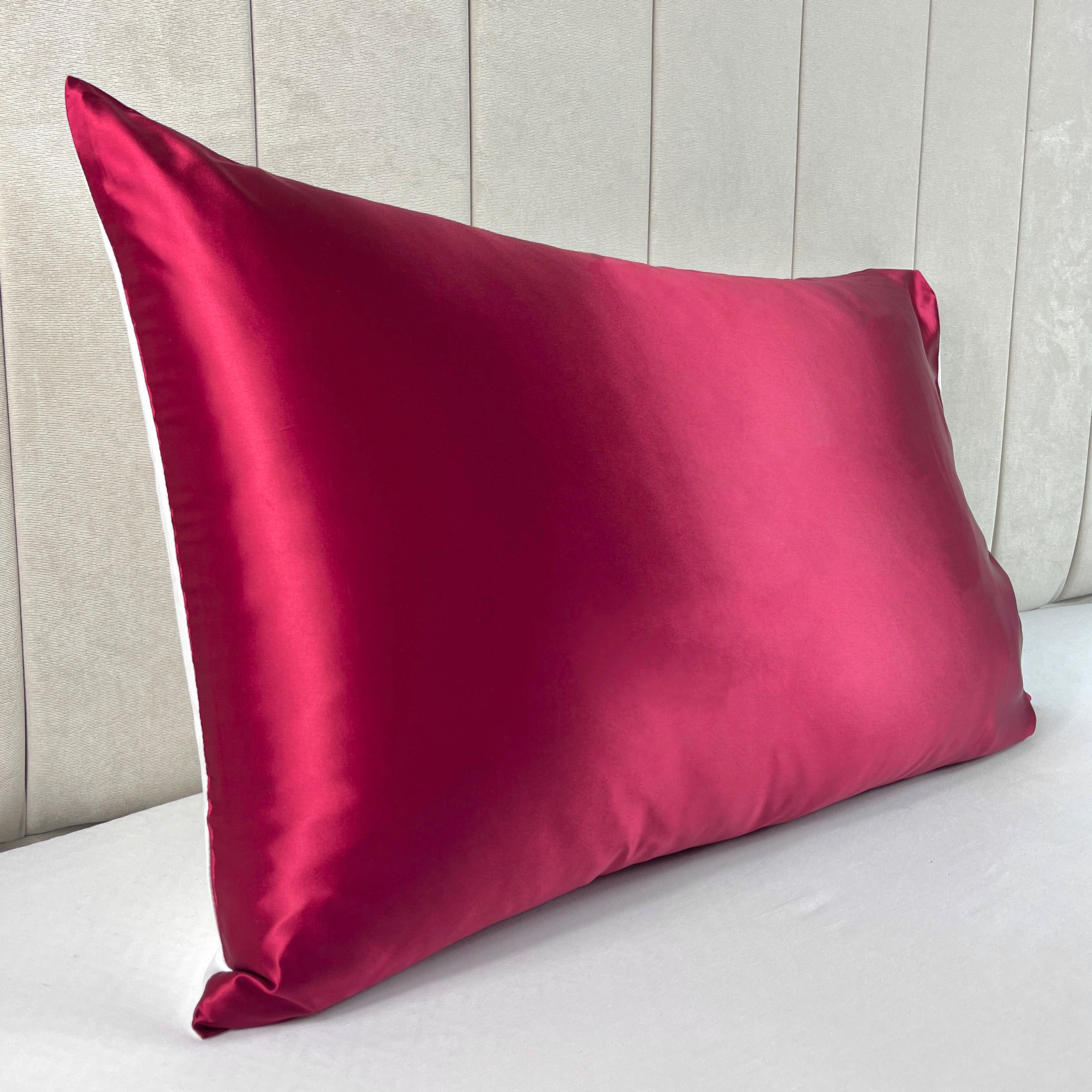 Silk Pillowcase with Cotton Underside