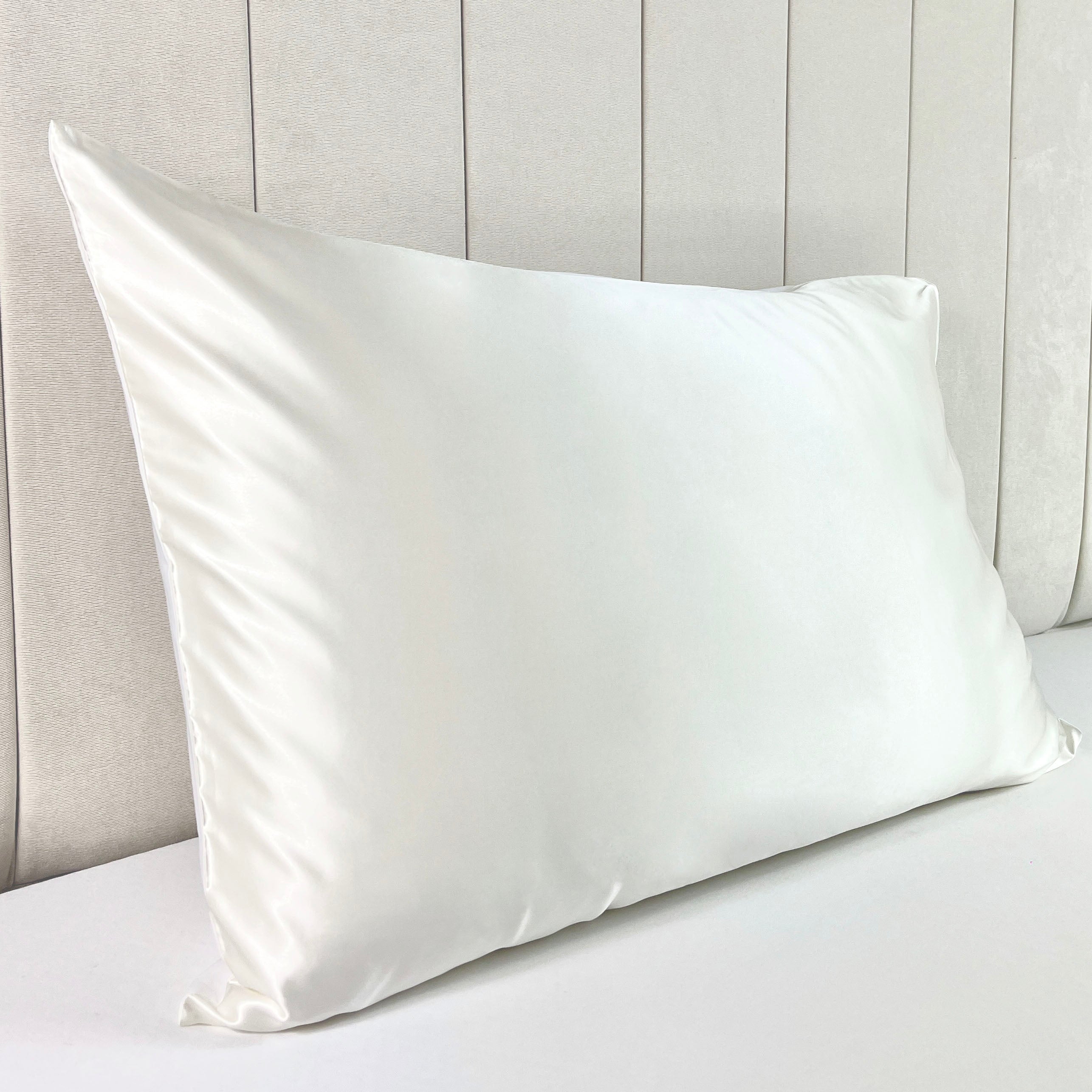 Silk Pillowcase with Cotton Underside