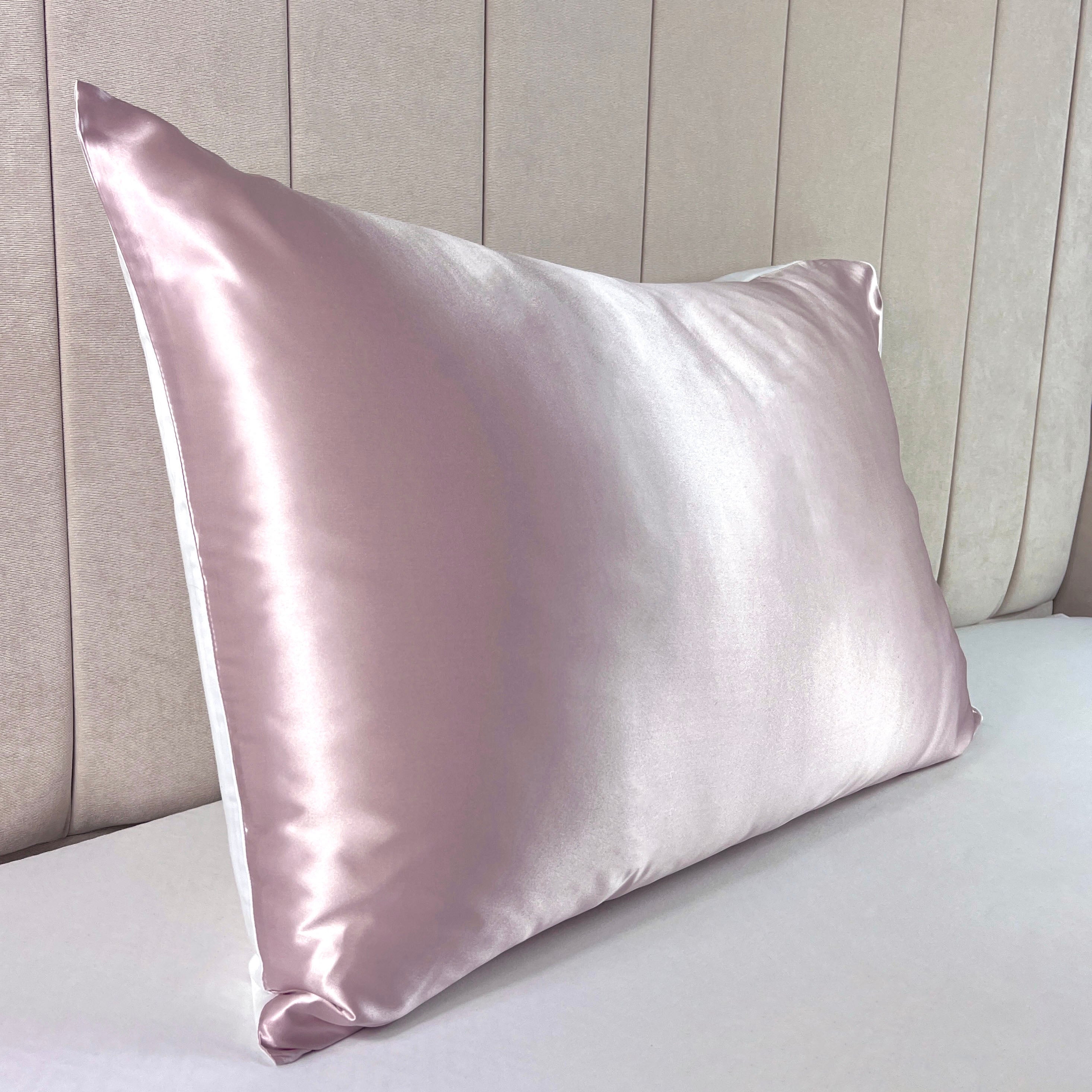 Silk Pillowcase with Cotton Underside