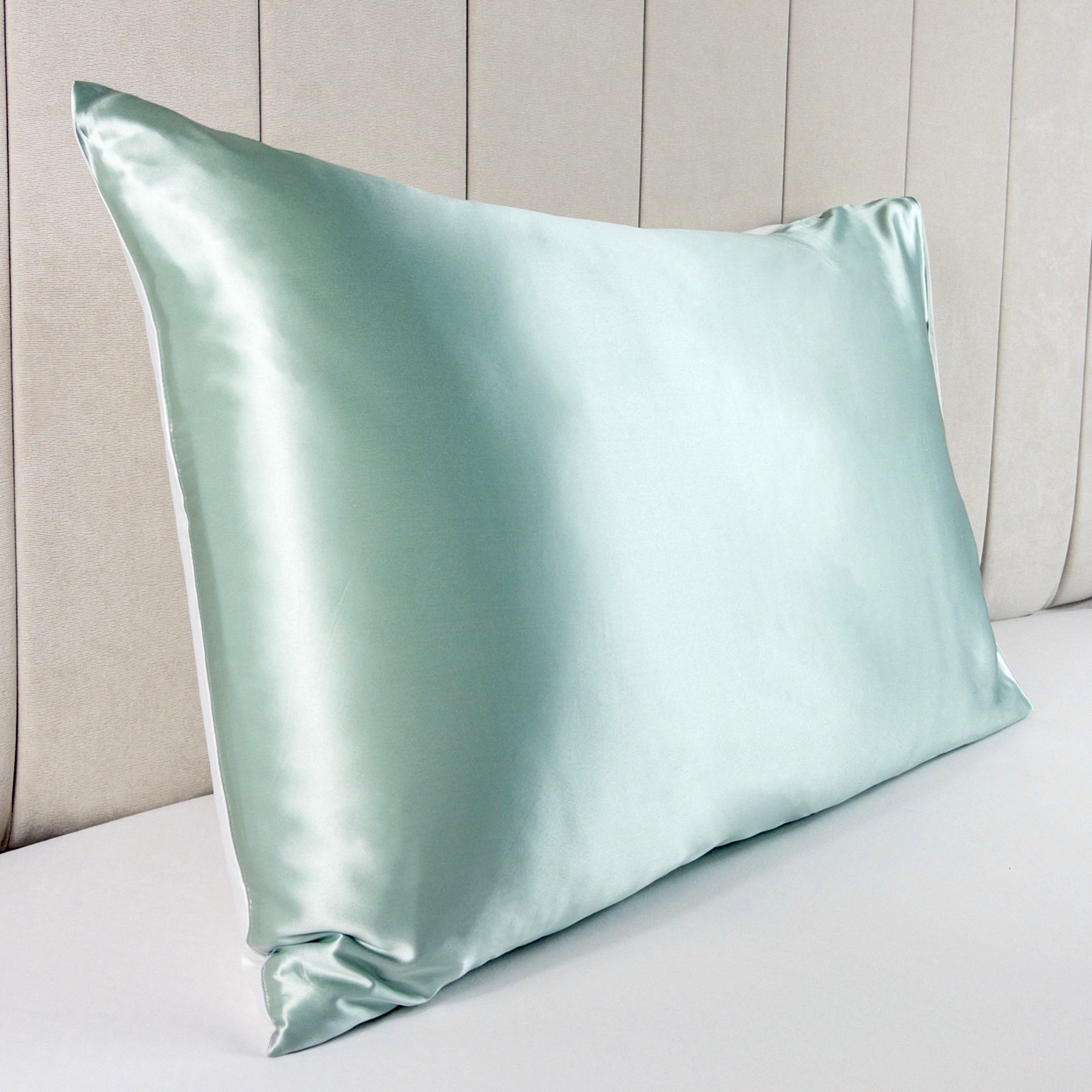 Silk Pillowcase with Cotton Underside