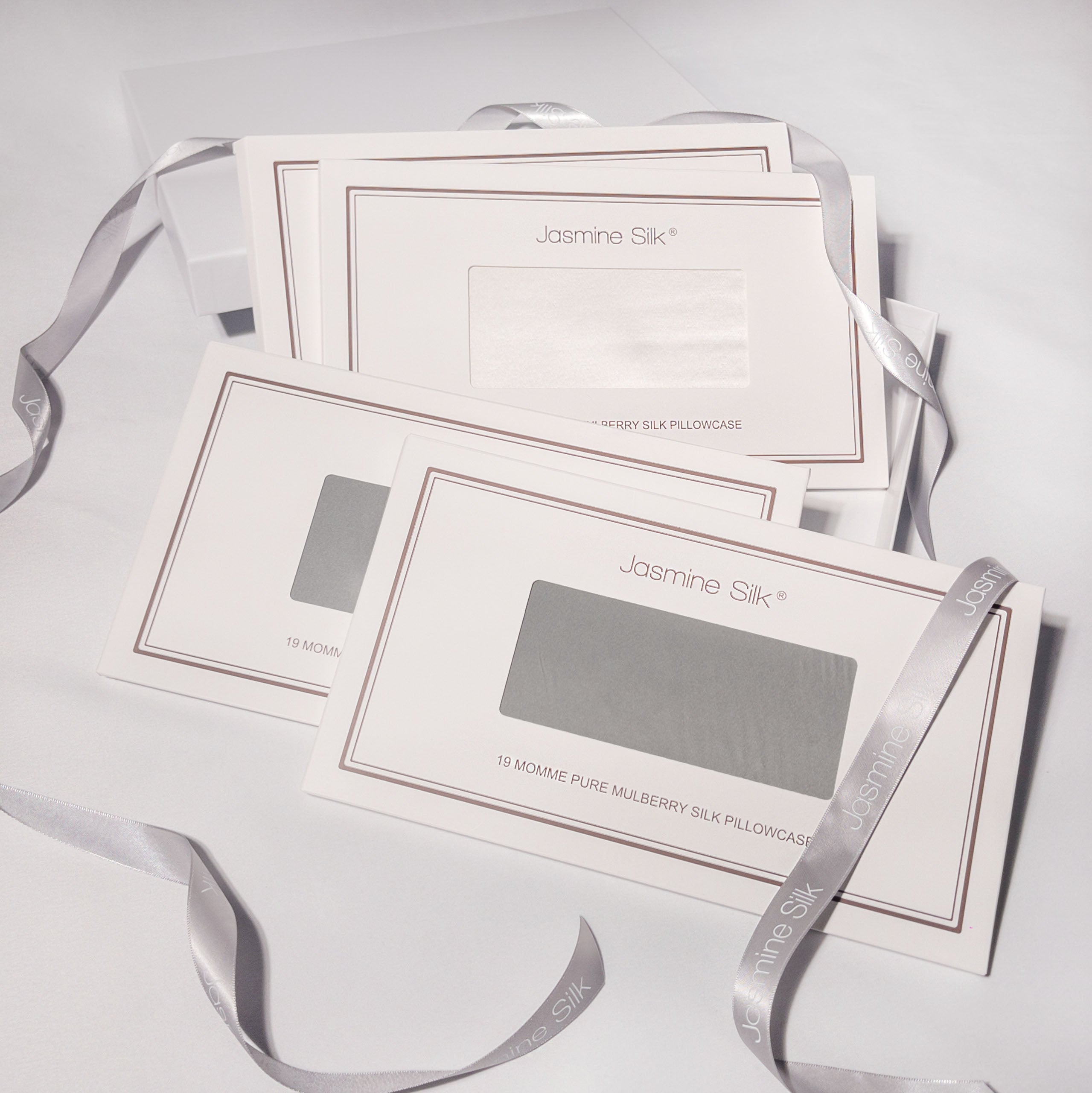 Cotton Underside Pillowcase Gift Box Grey