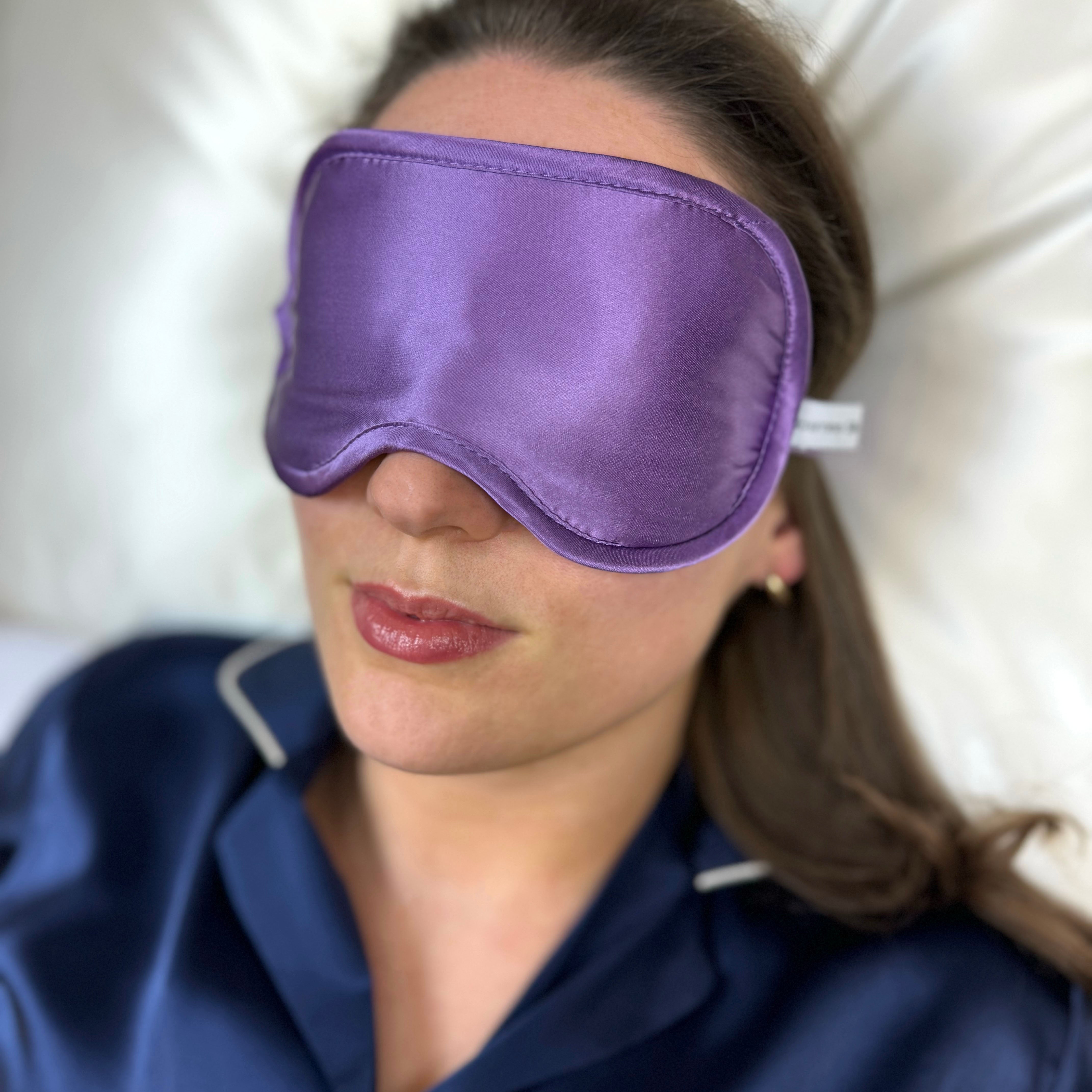 Lavender Silk Sleep Eye Mask
