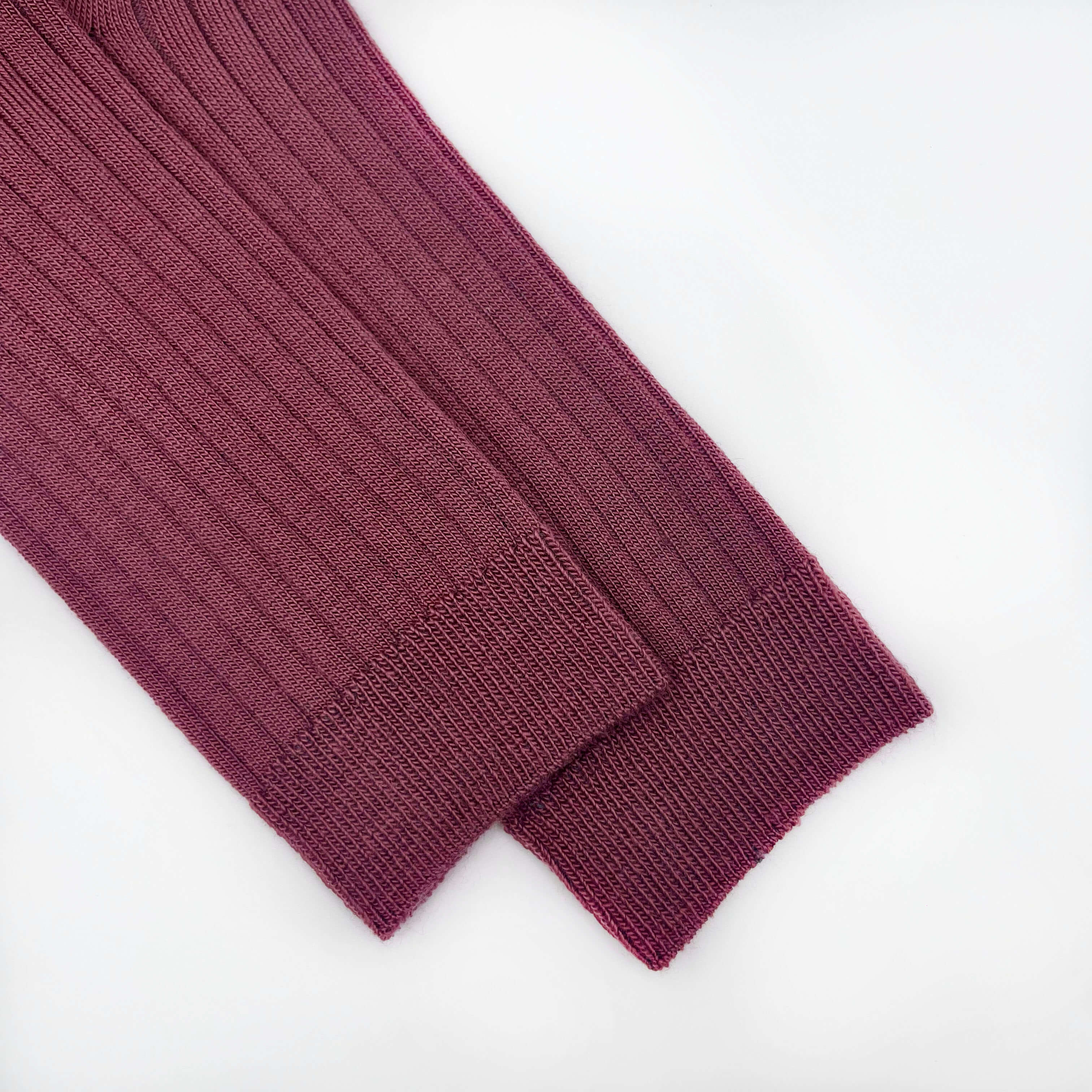 Ladies Ribbed Merino Wool Socks
